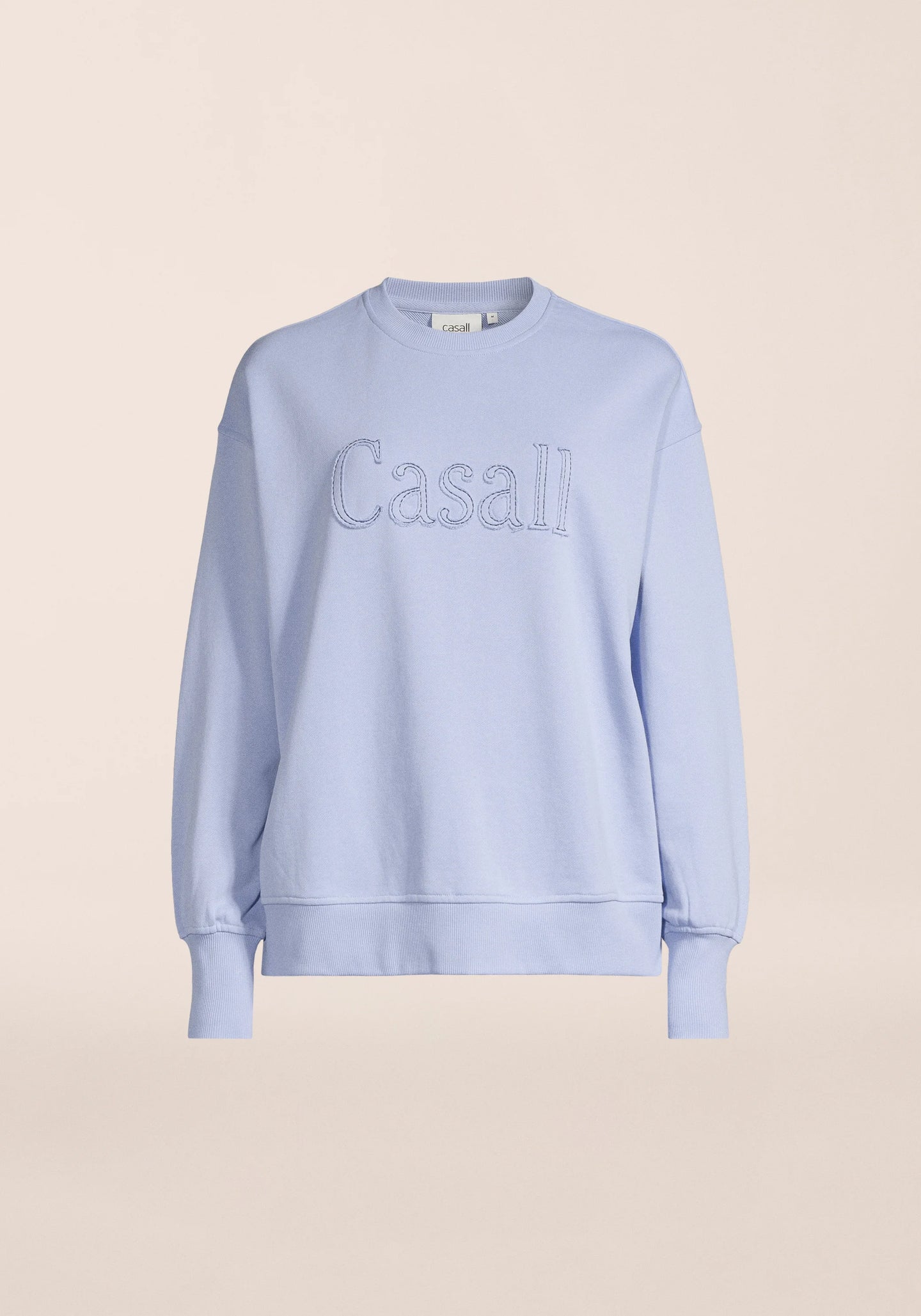 Terry Spring Graphic Crew - Blueberry Mist