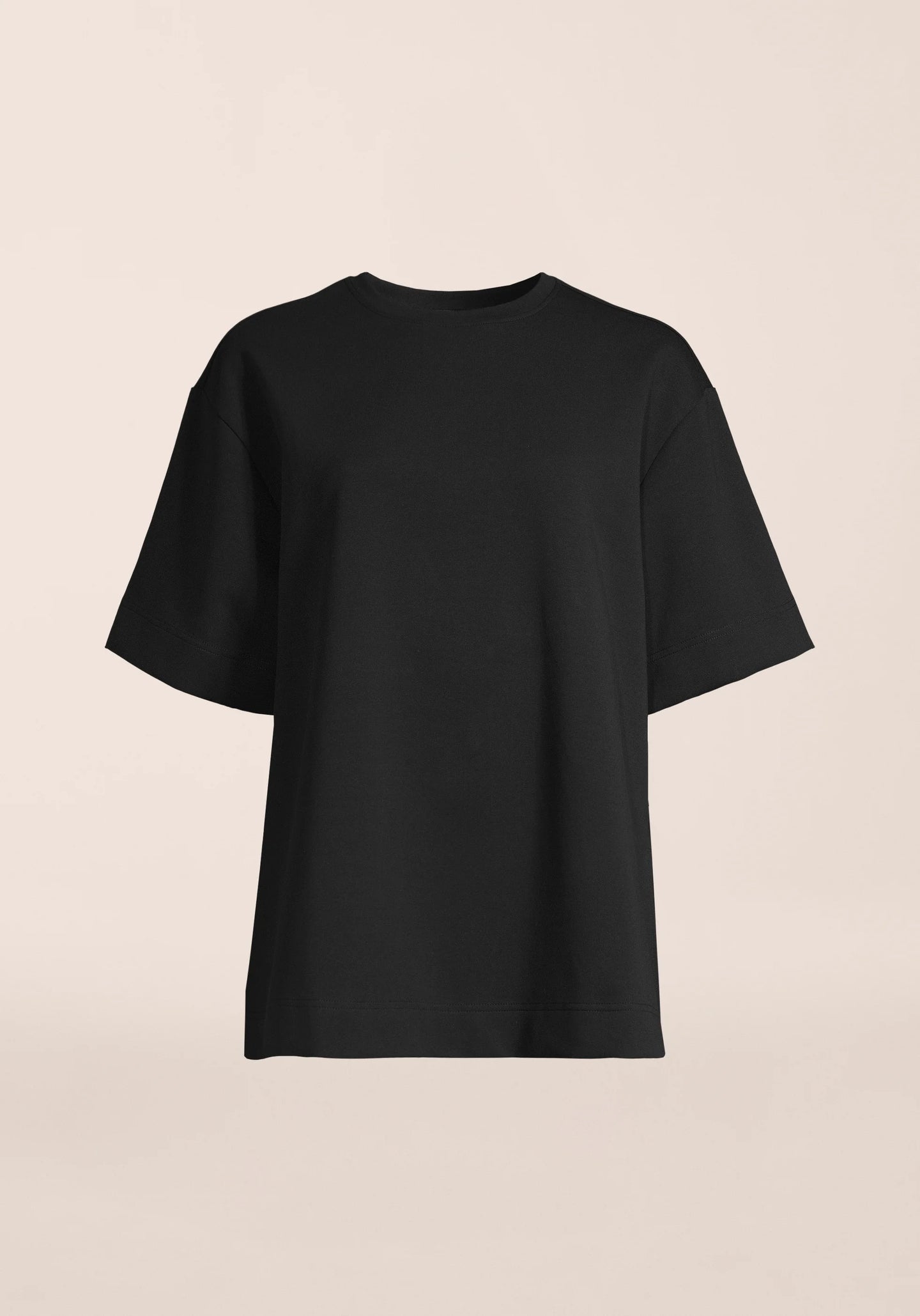 Aria Oversize Tee - Black