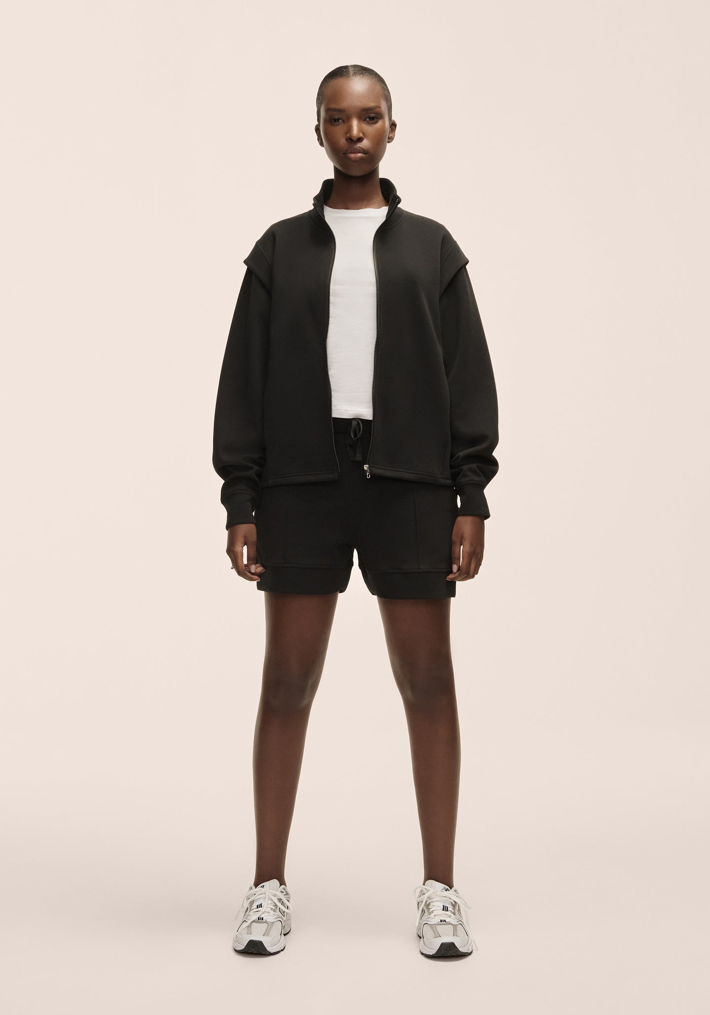 Aria Full Zip - Black