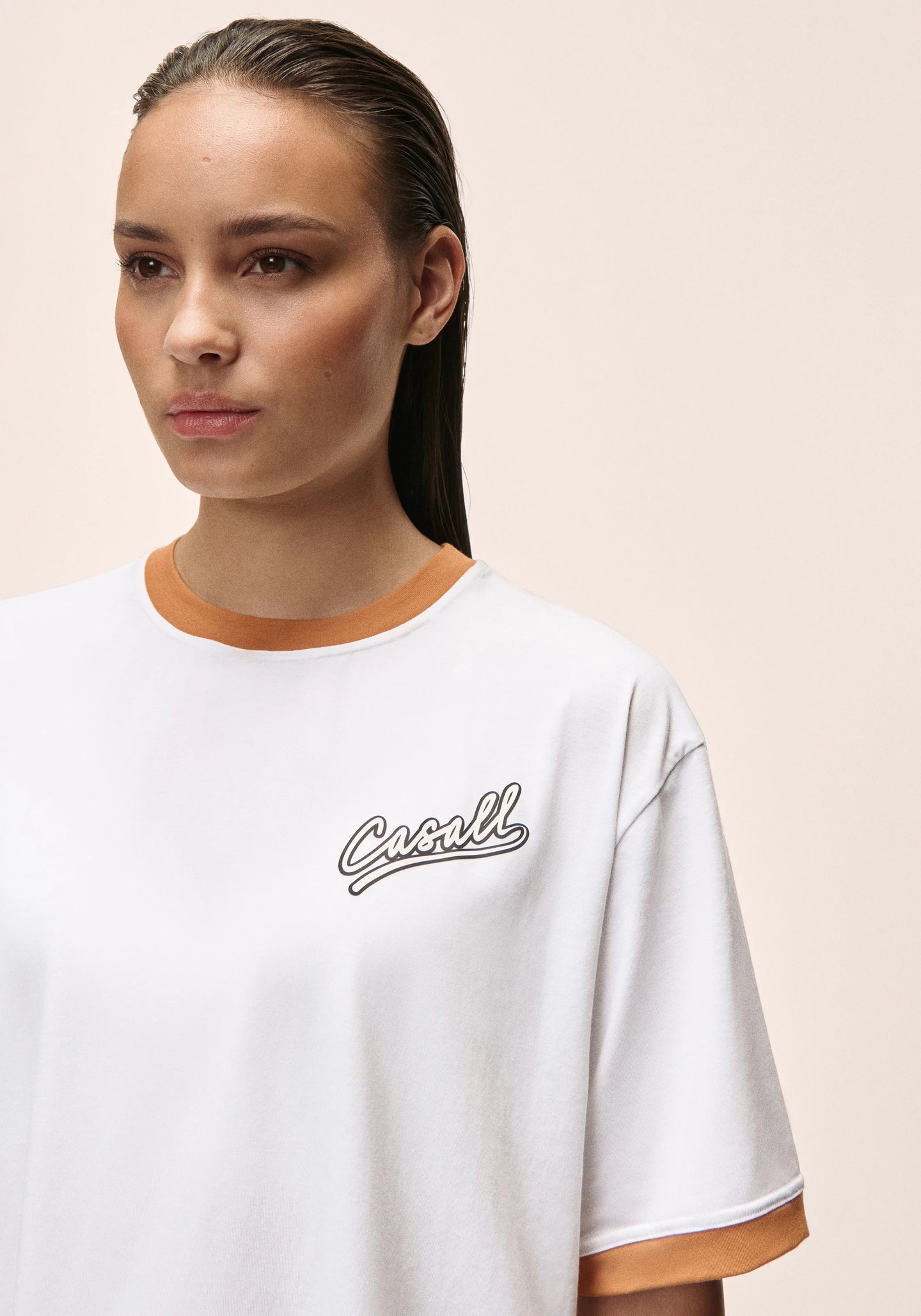 Alma Oversized Tee - White