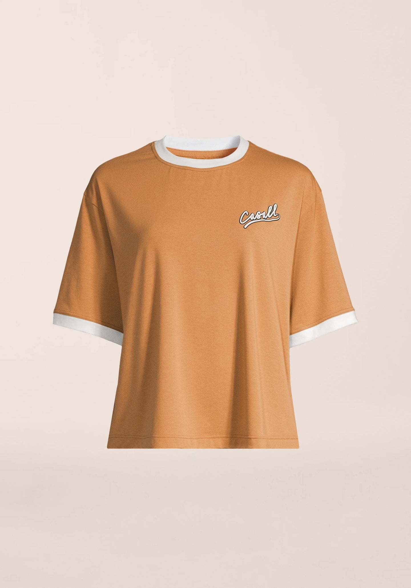 Alma Oversized Tee - Brass Yellow