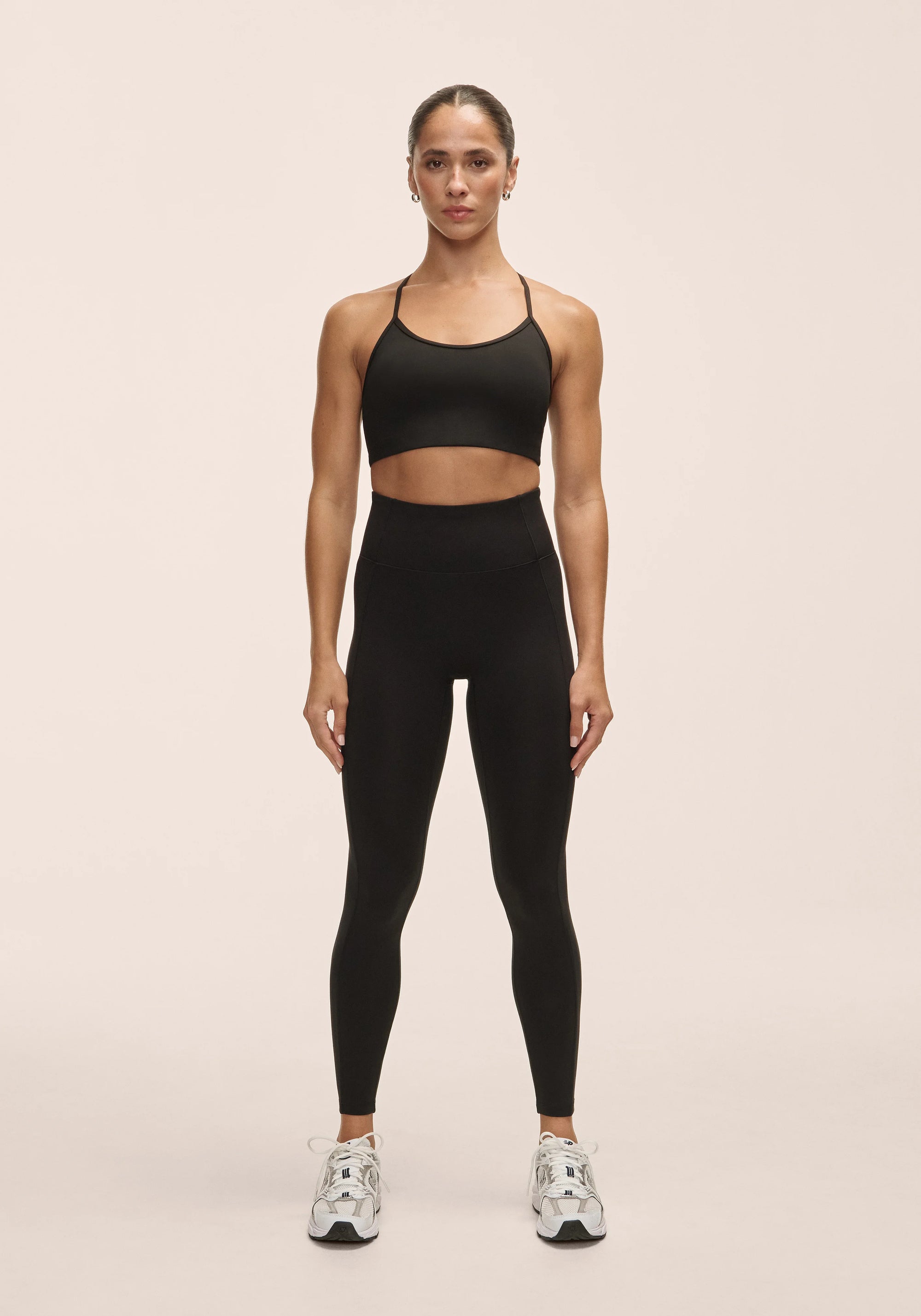 Soft Touch High Waist Tights - Black
