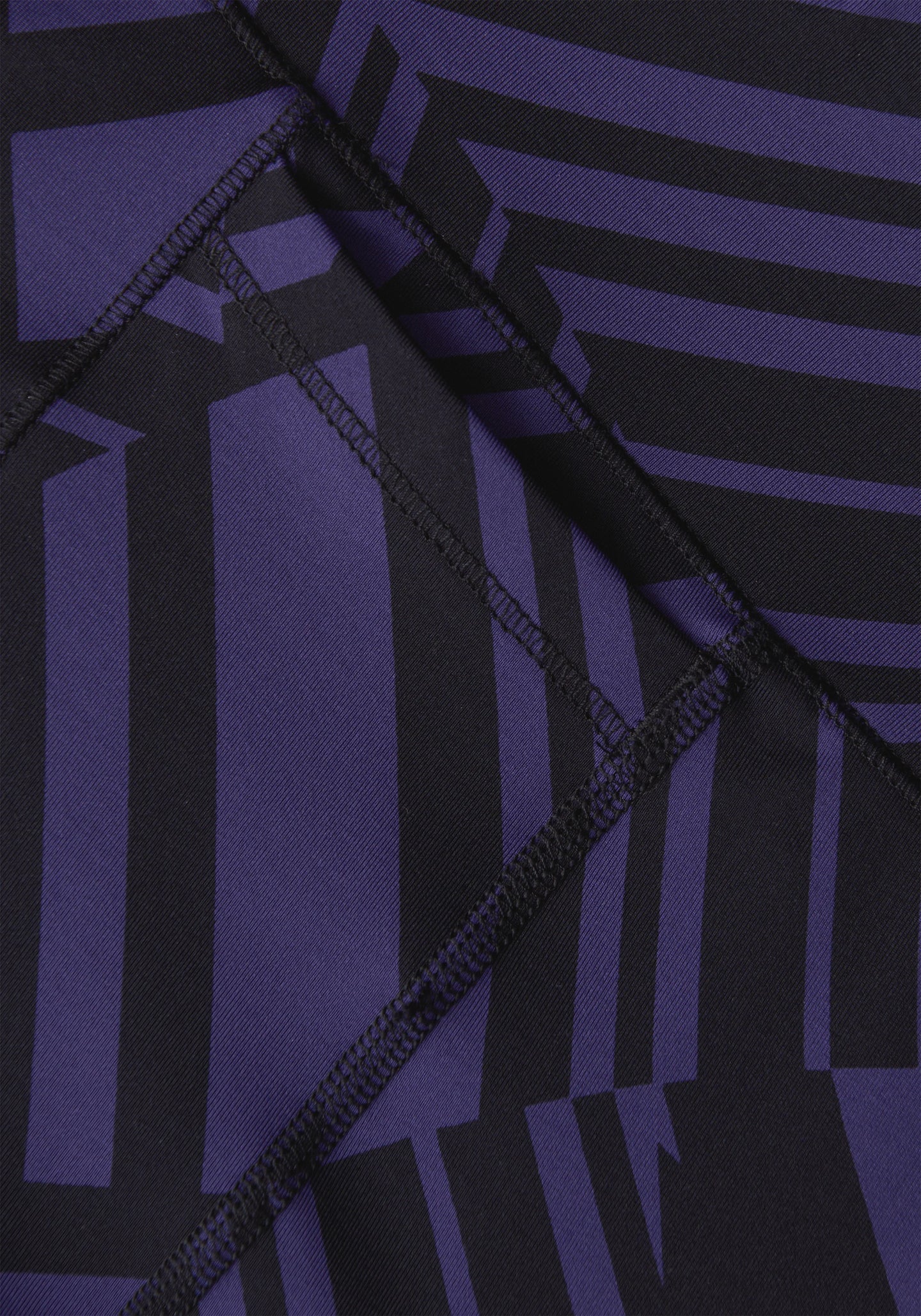 Essential Printed Tights - Vivid Purple