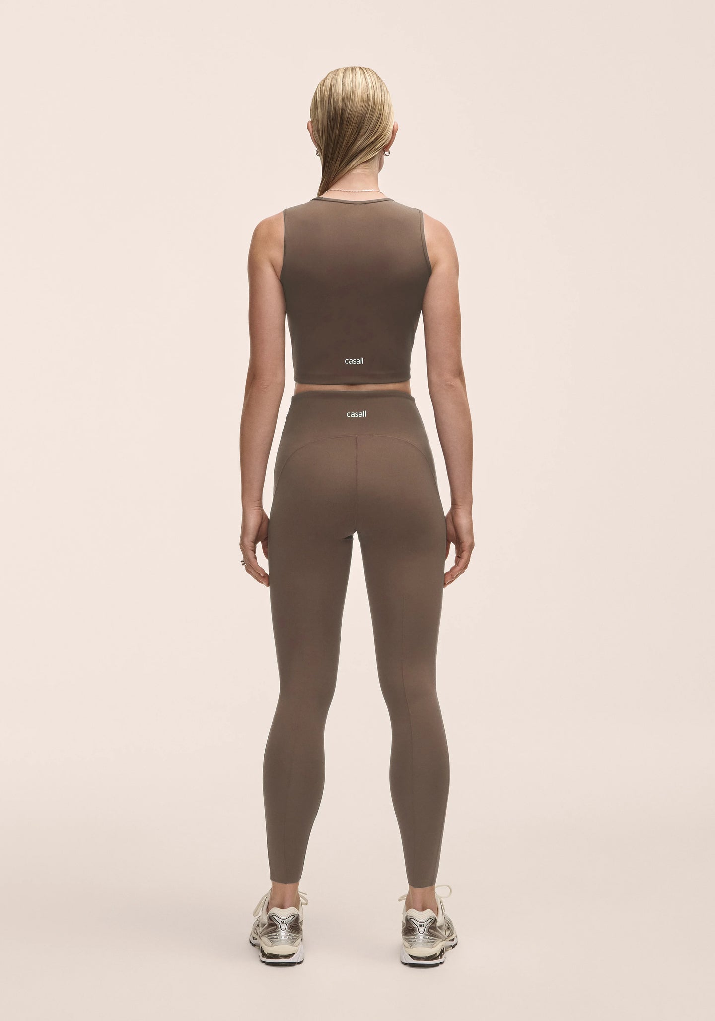Edge High Waist Tights - Khaki