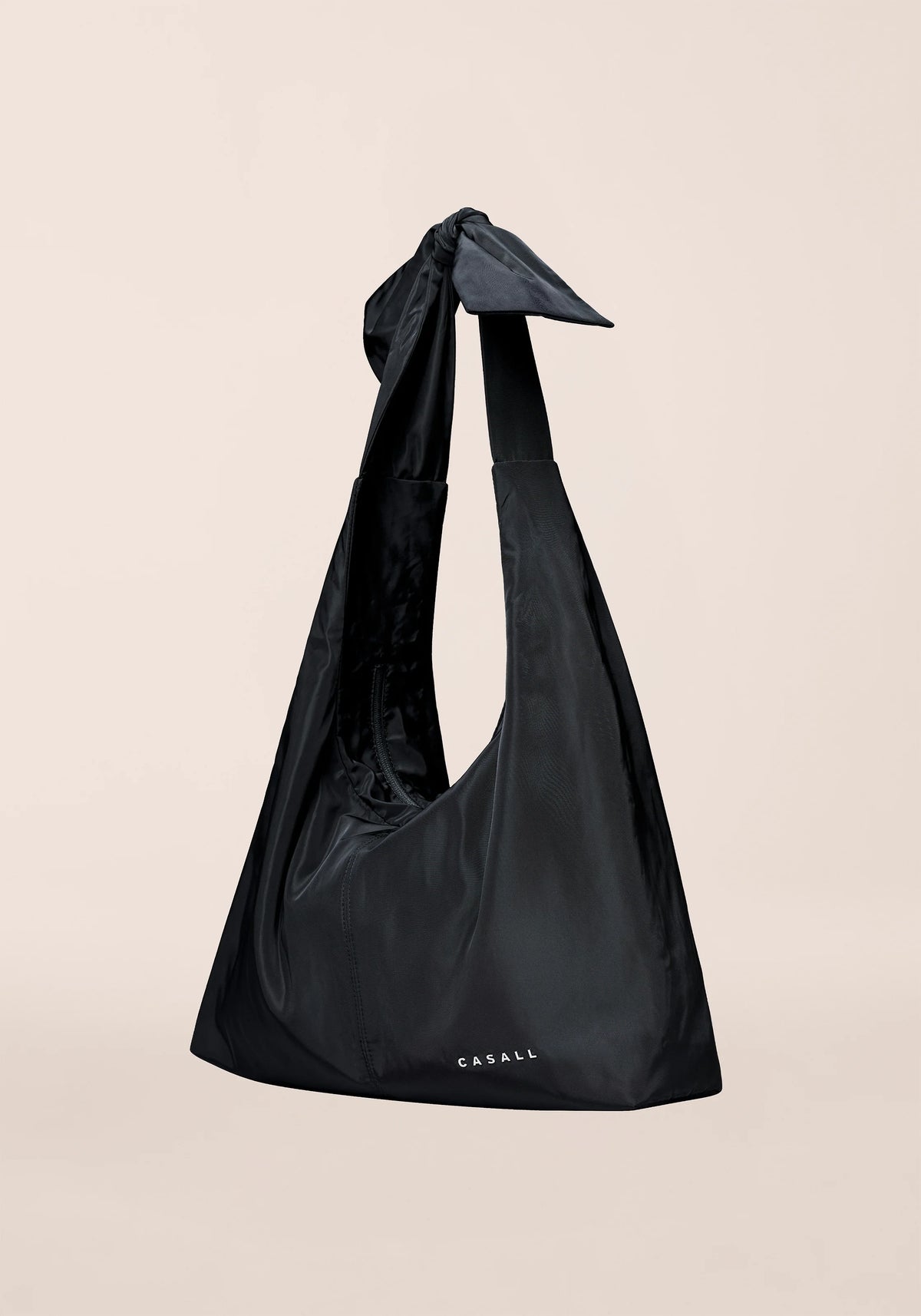 Tied Up Daily Tote Bag - Black