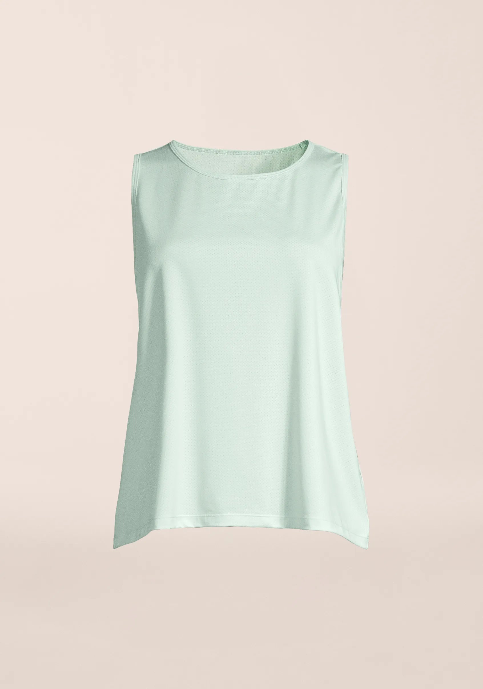 Laser Mesh Flow Tank - Misty Green