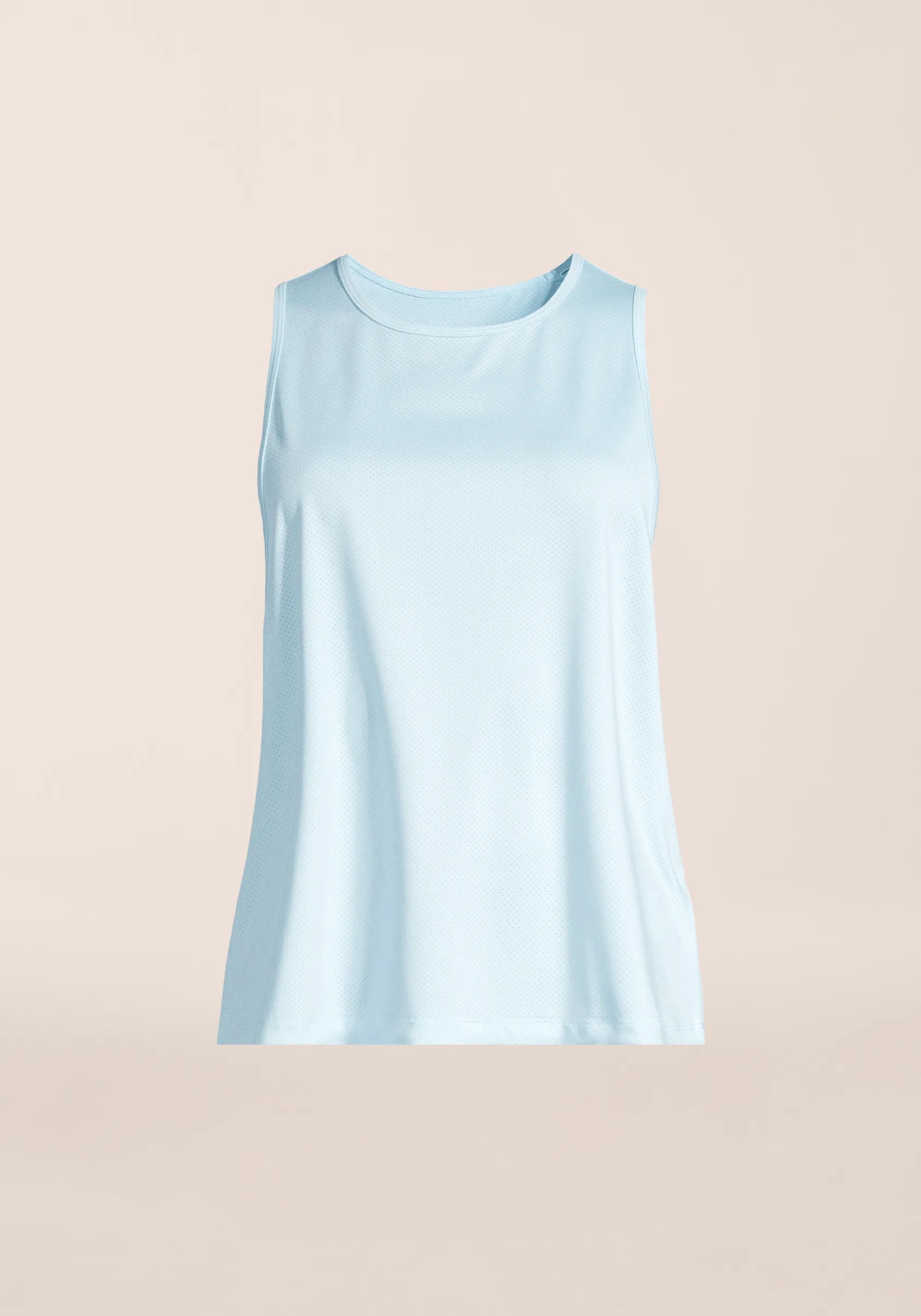 Laser Mesh Flow Tank - Aqua Glow