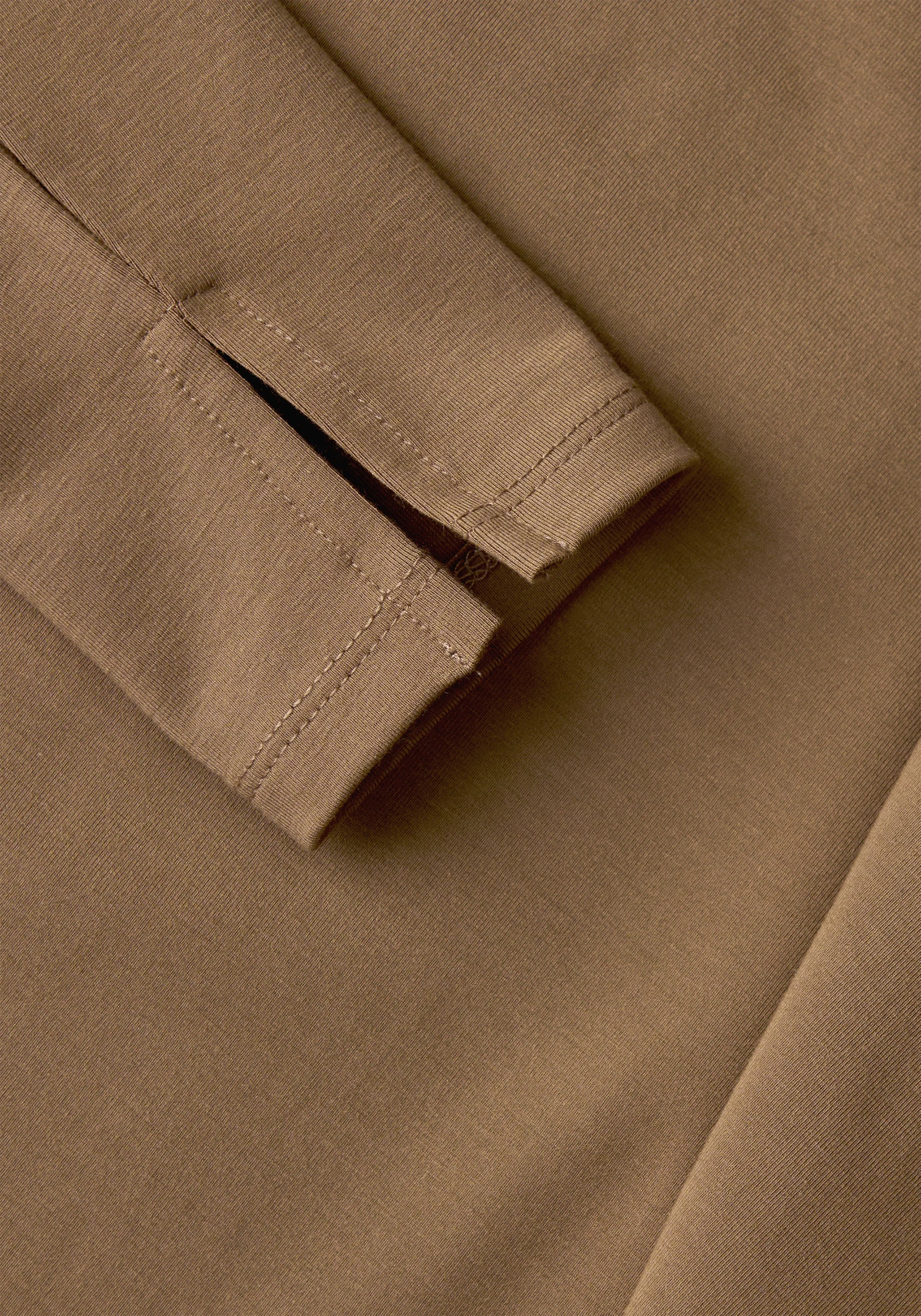 Sublime Boatneck Long Sleeve - Light Khaki