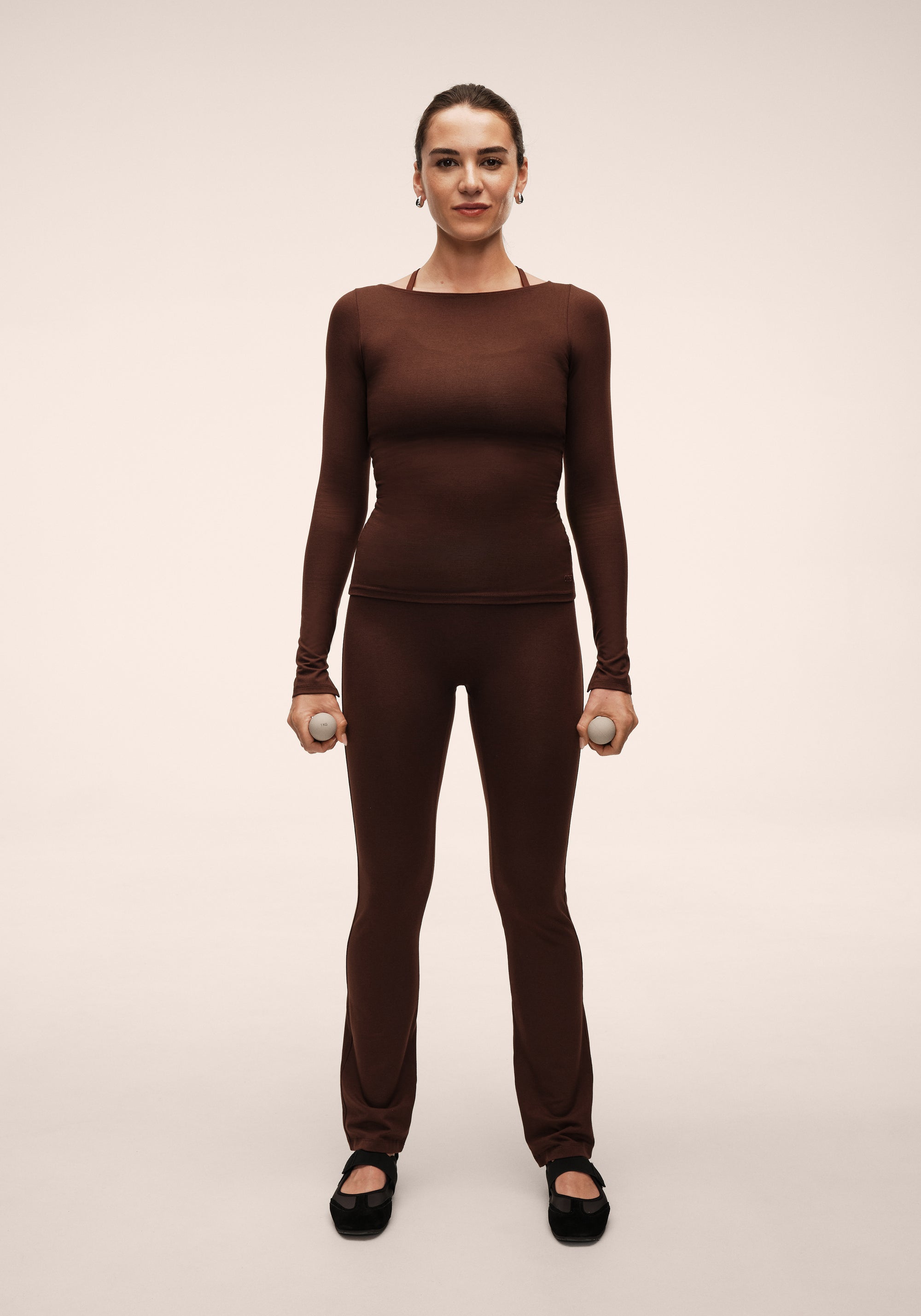 Sublime Boatneck Long Sleeve - Dark Brown