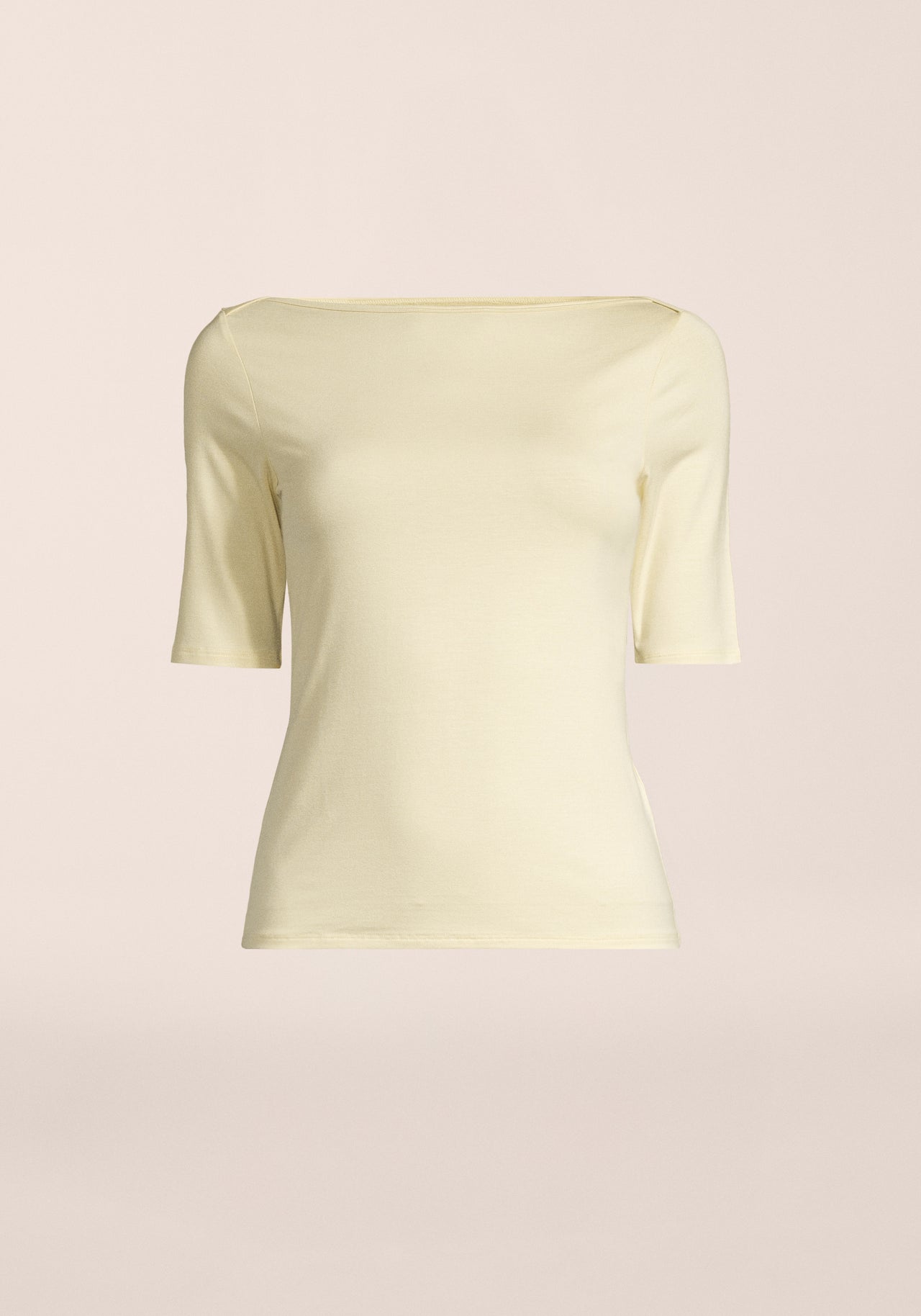 Delight Boatneck Tee - Green Haze