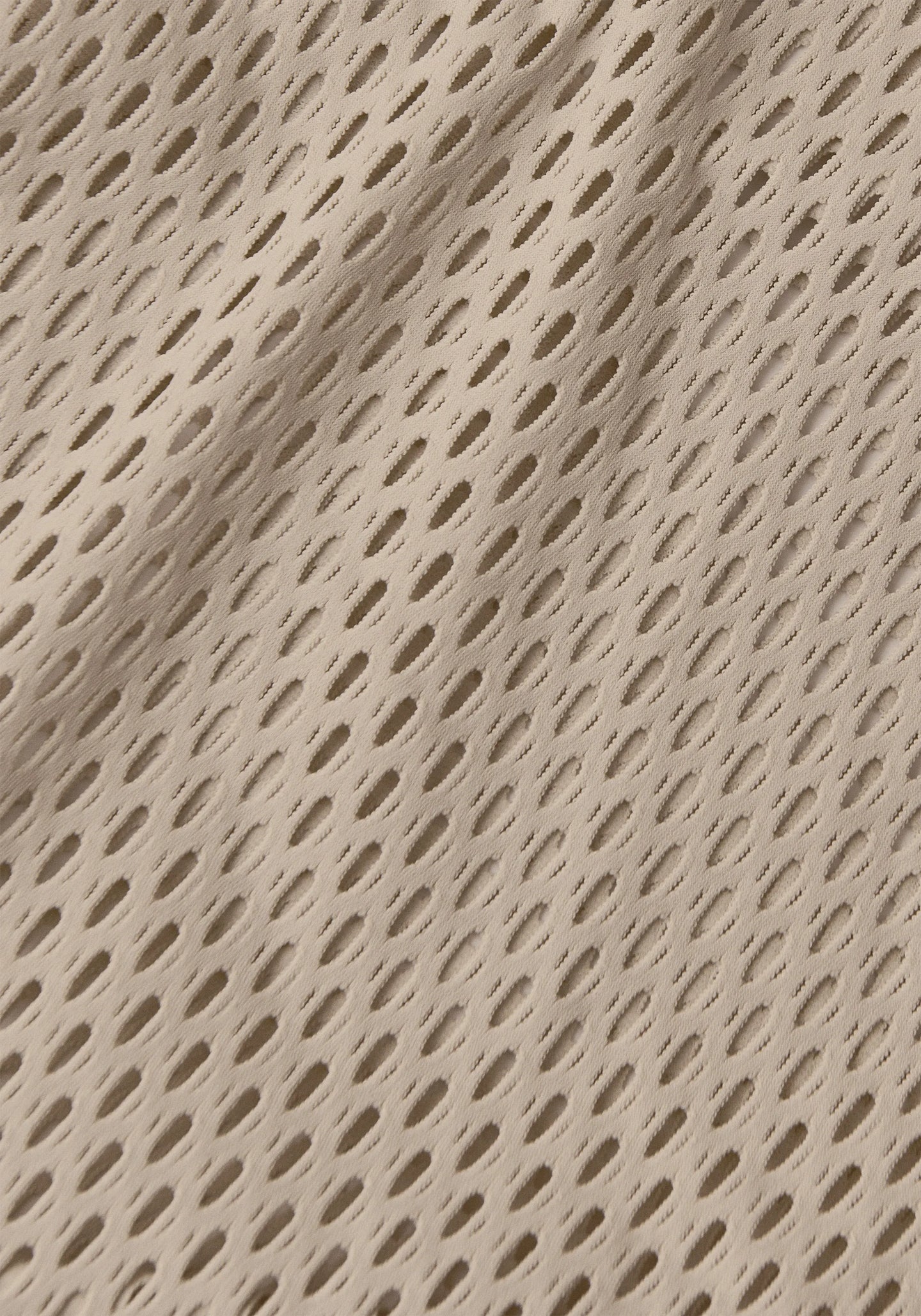 Open Mesh Longsleeve - Ecru