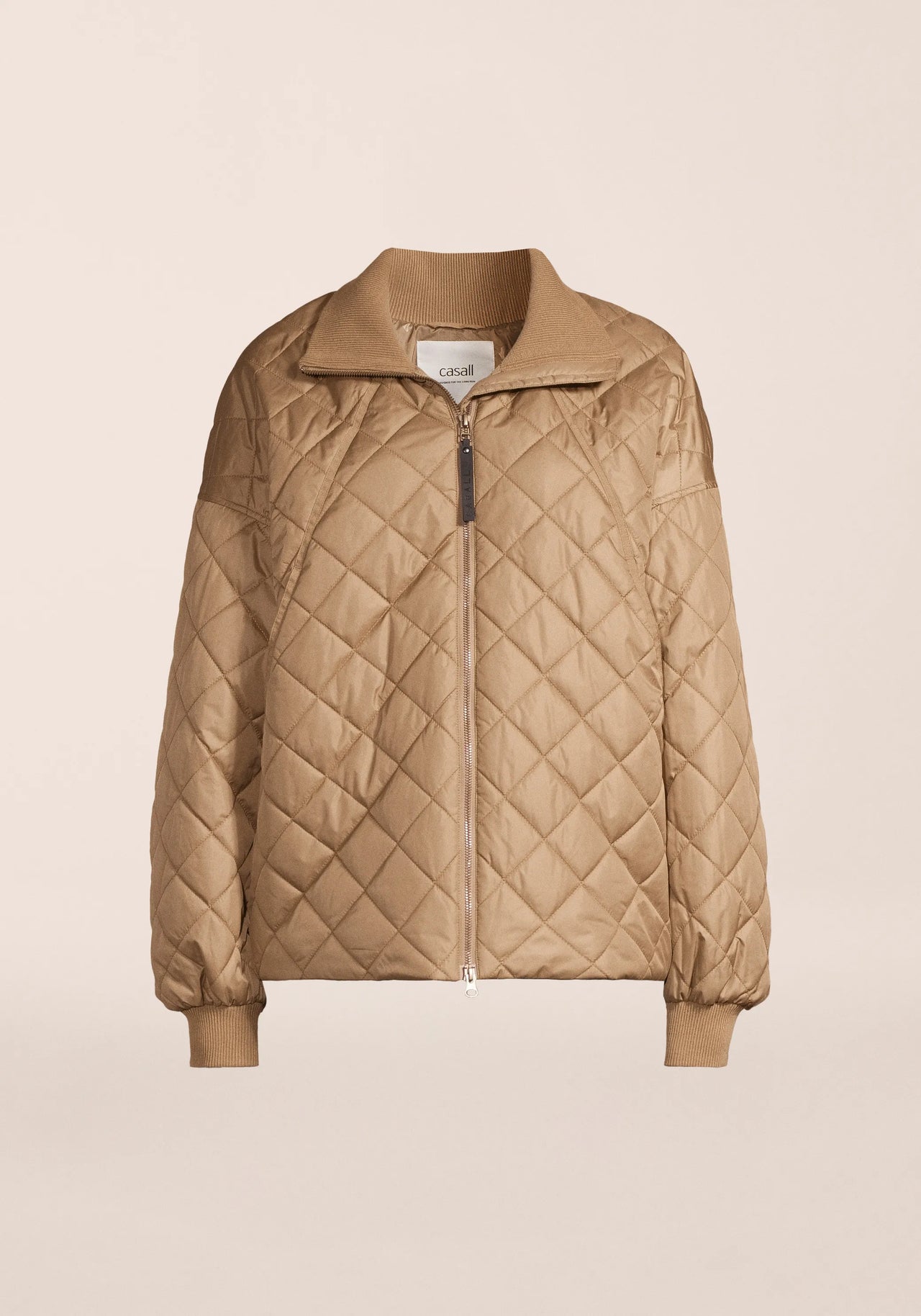 Nordic Quilted Jacket - Light Khaki