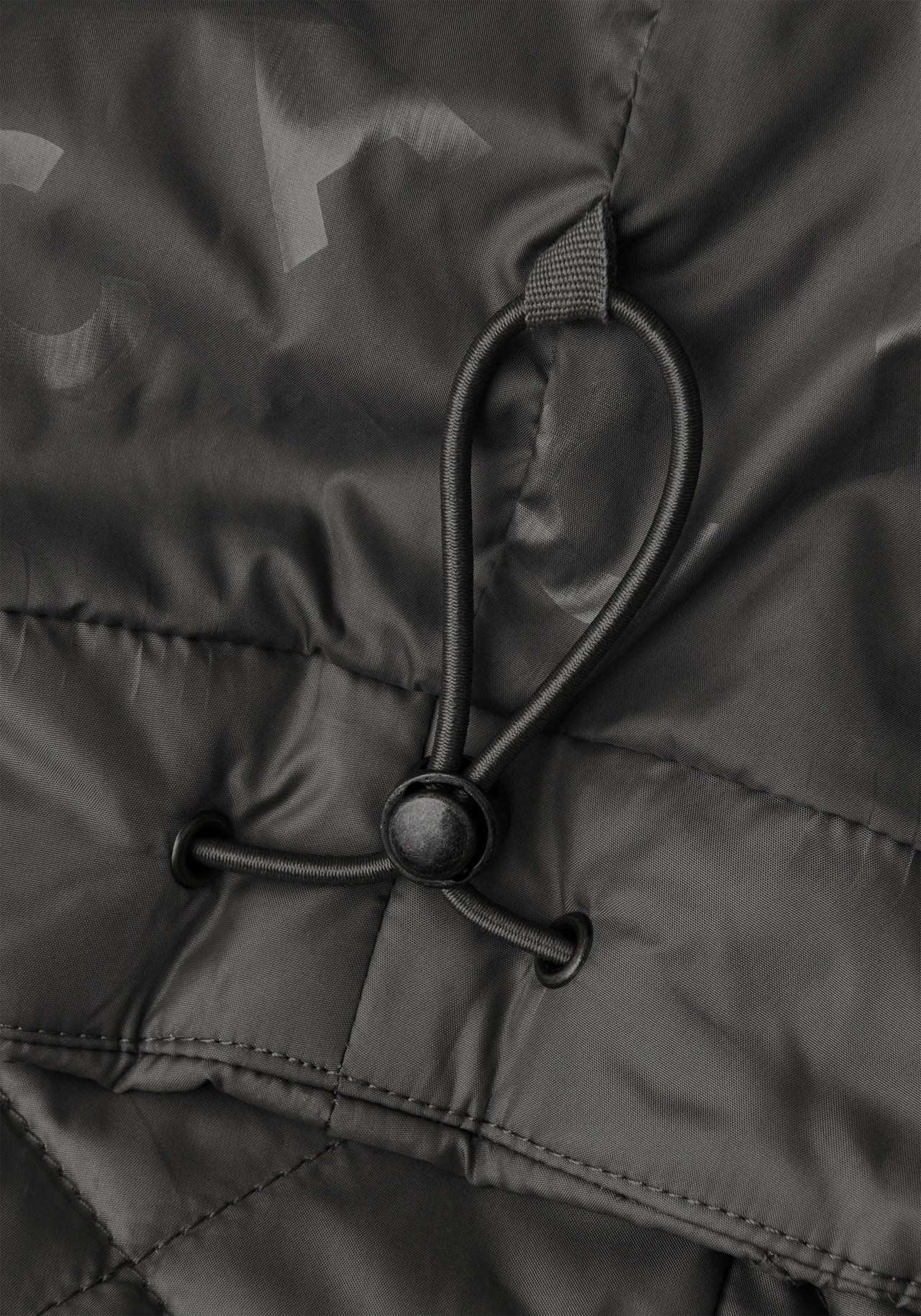 Nordic Quilted Jacket - Black