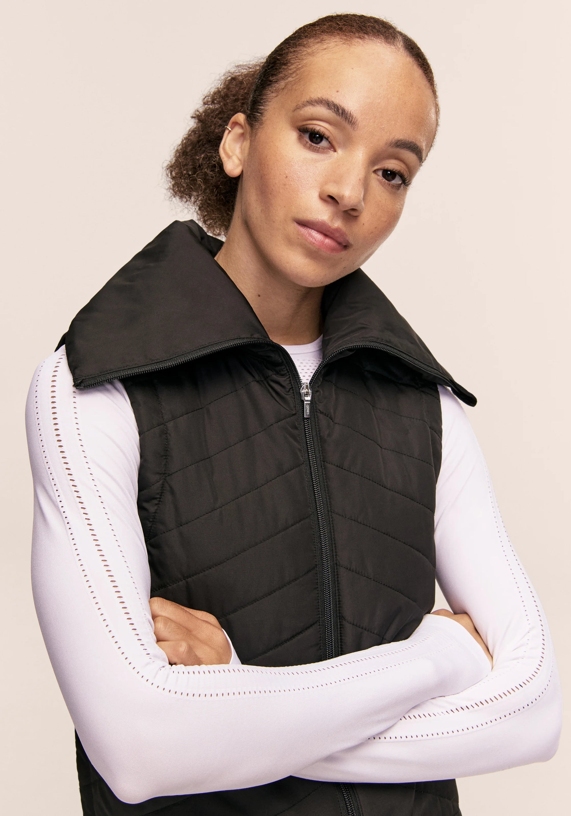 Neckwarmer Running Vest - Black