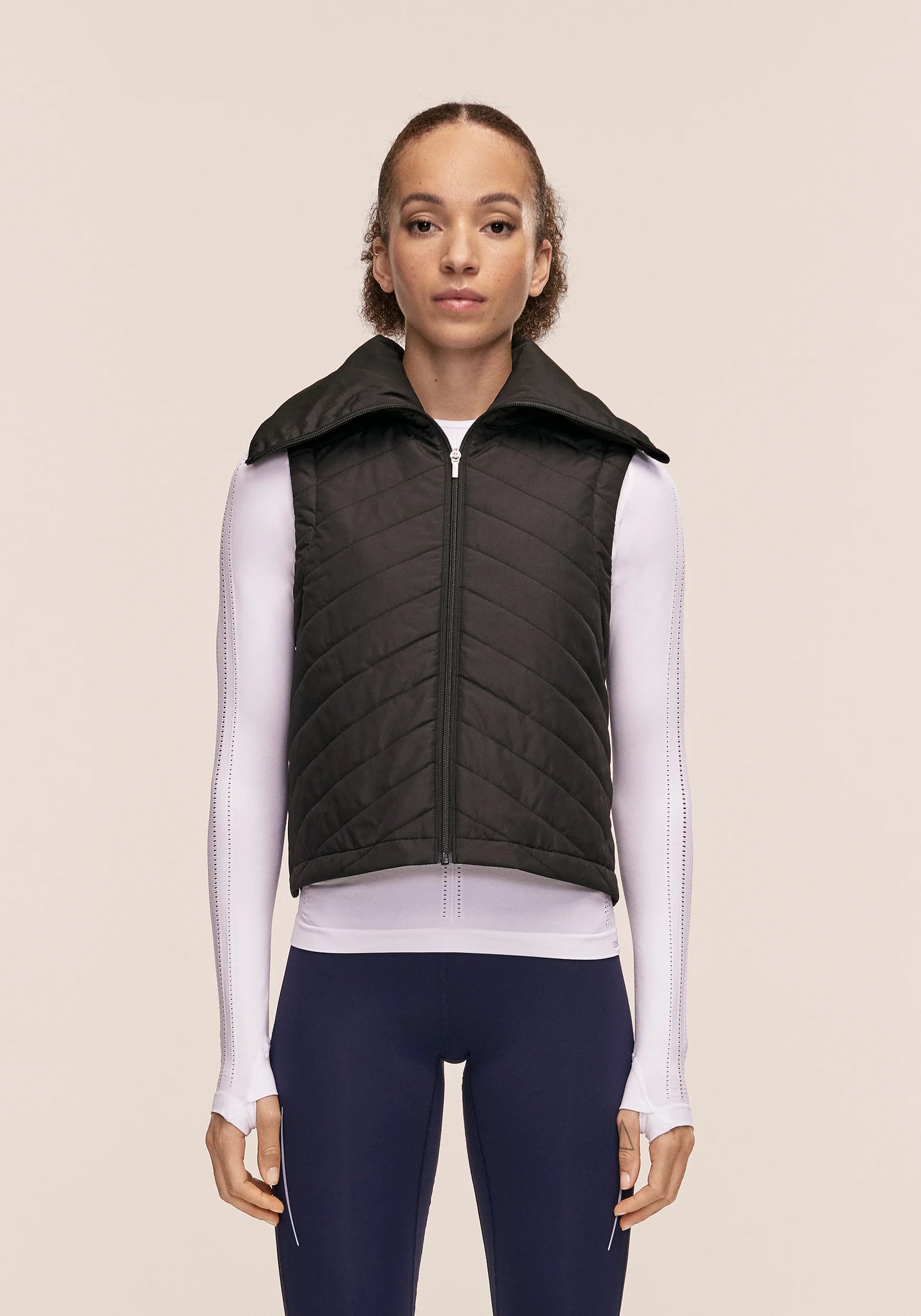 Neckwarmer Running Vest - Black
