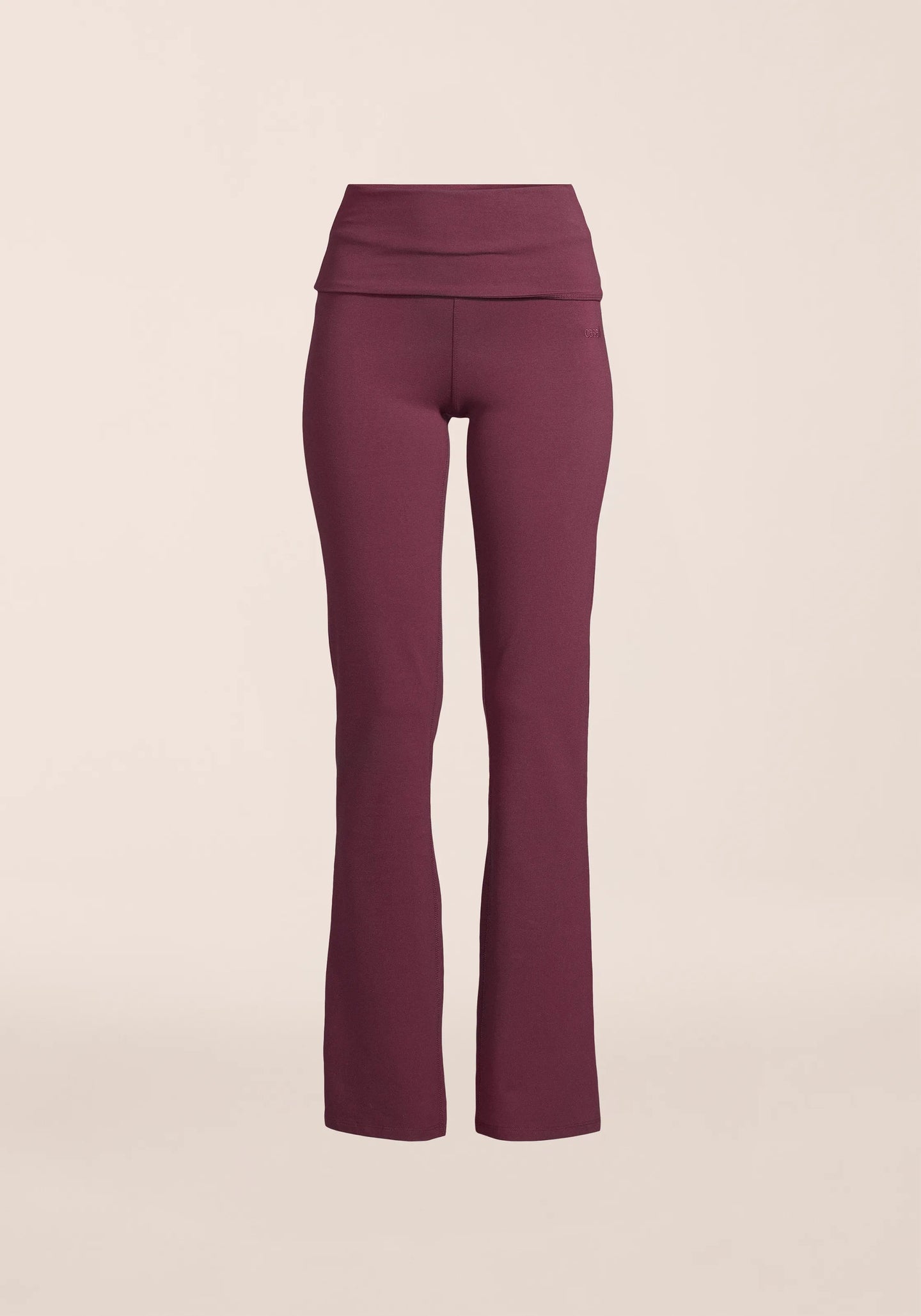 Sublime Folded Flare Pants - Cherry Moon
