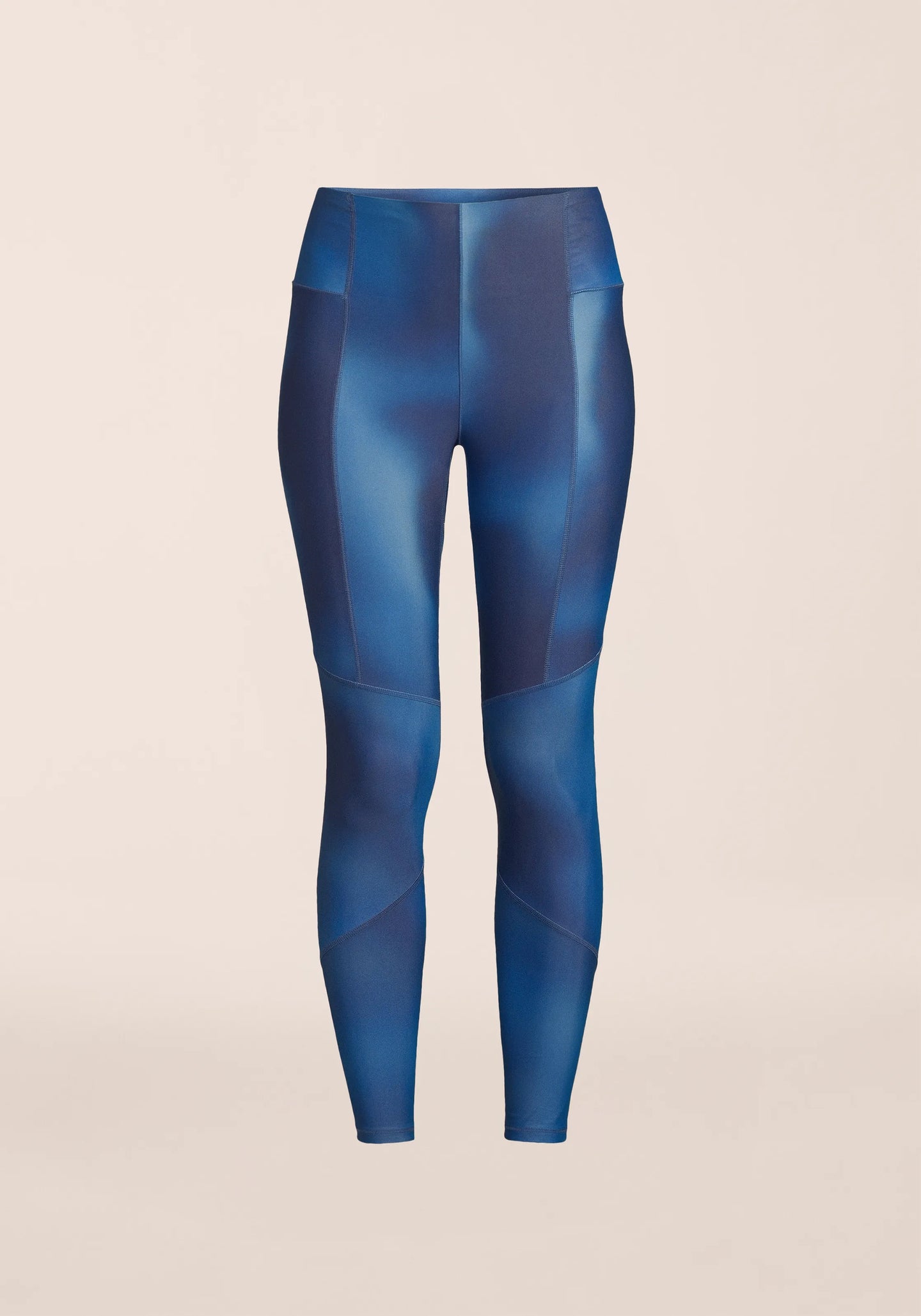 Brick High Waist Tights - Imagine Blue