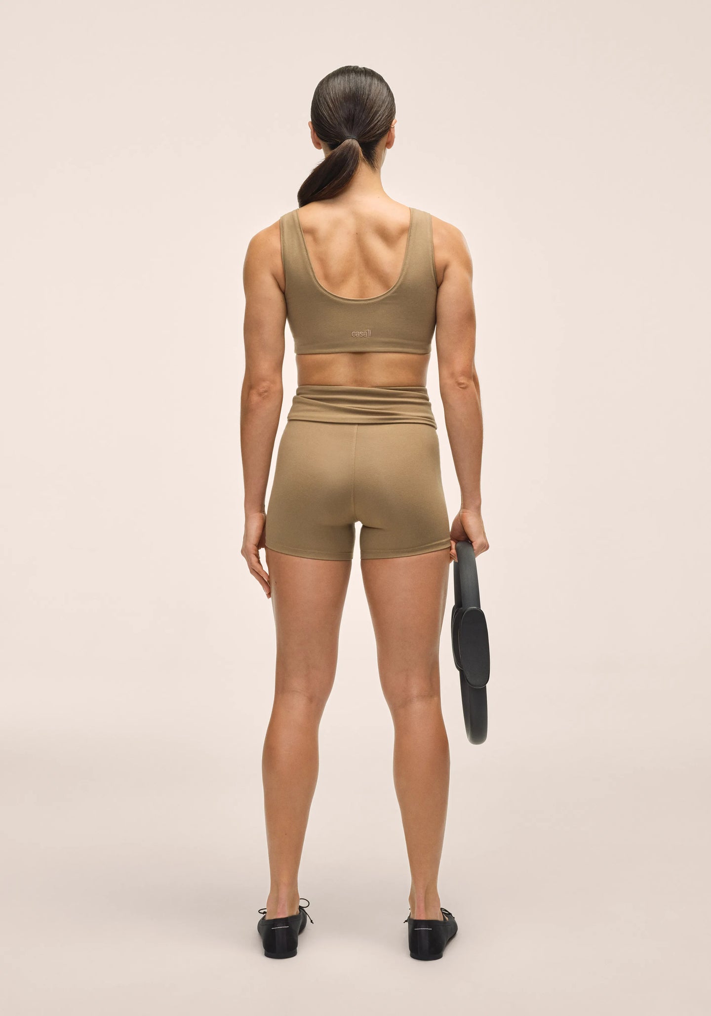 Sublime Folded Hotpants - Light Khaki