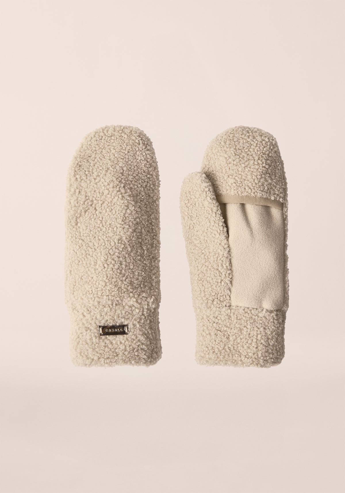 Sherpa Mittens - Ecru