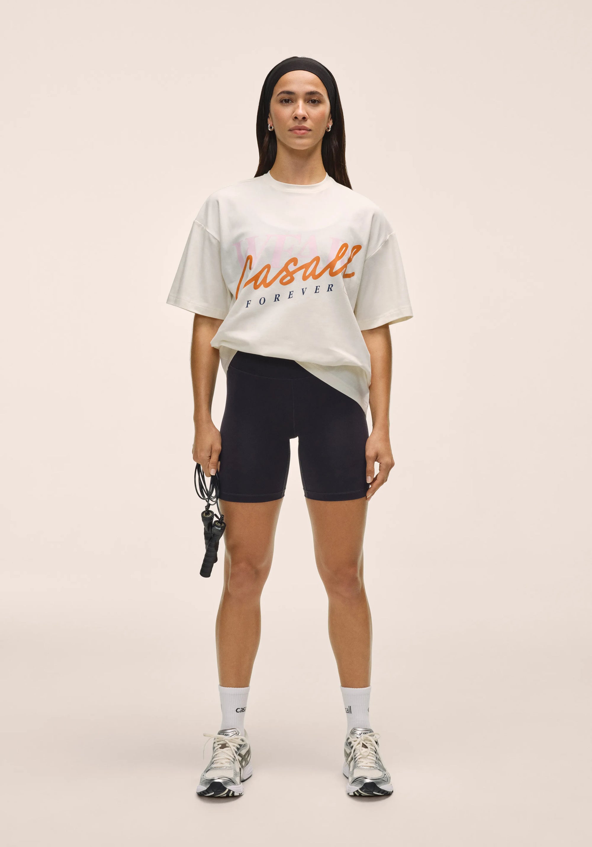 Essential Regular Waist Biker - Black