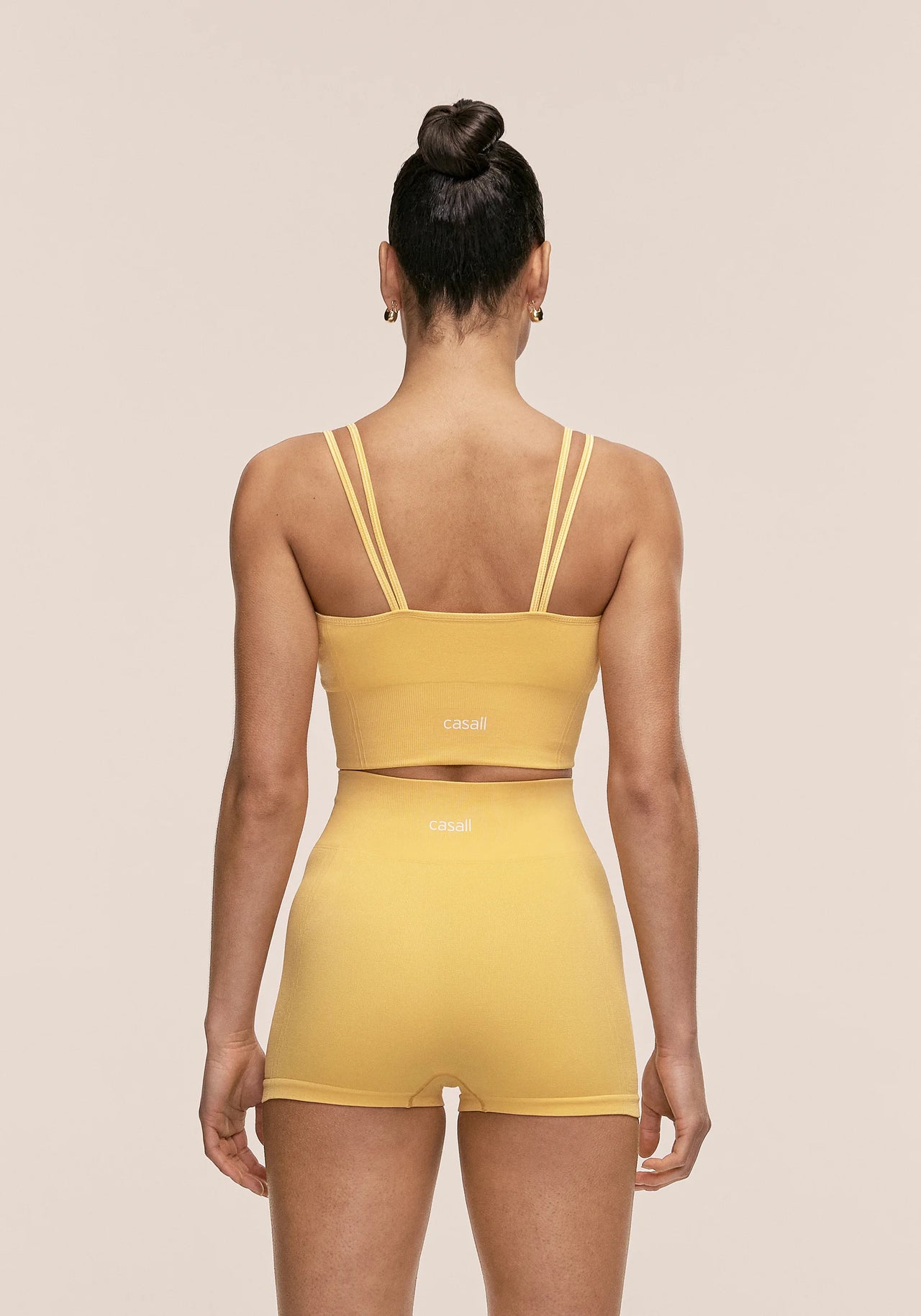 Shiny Seamless Rib Top - Online Exclusive - Soul Yellow