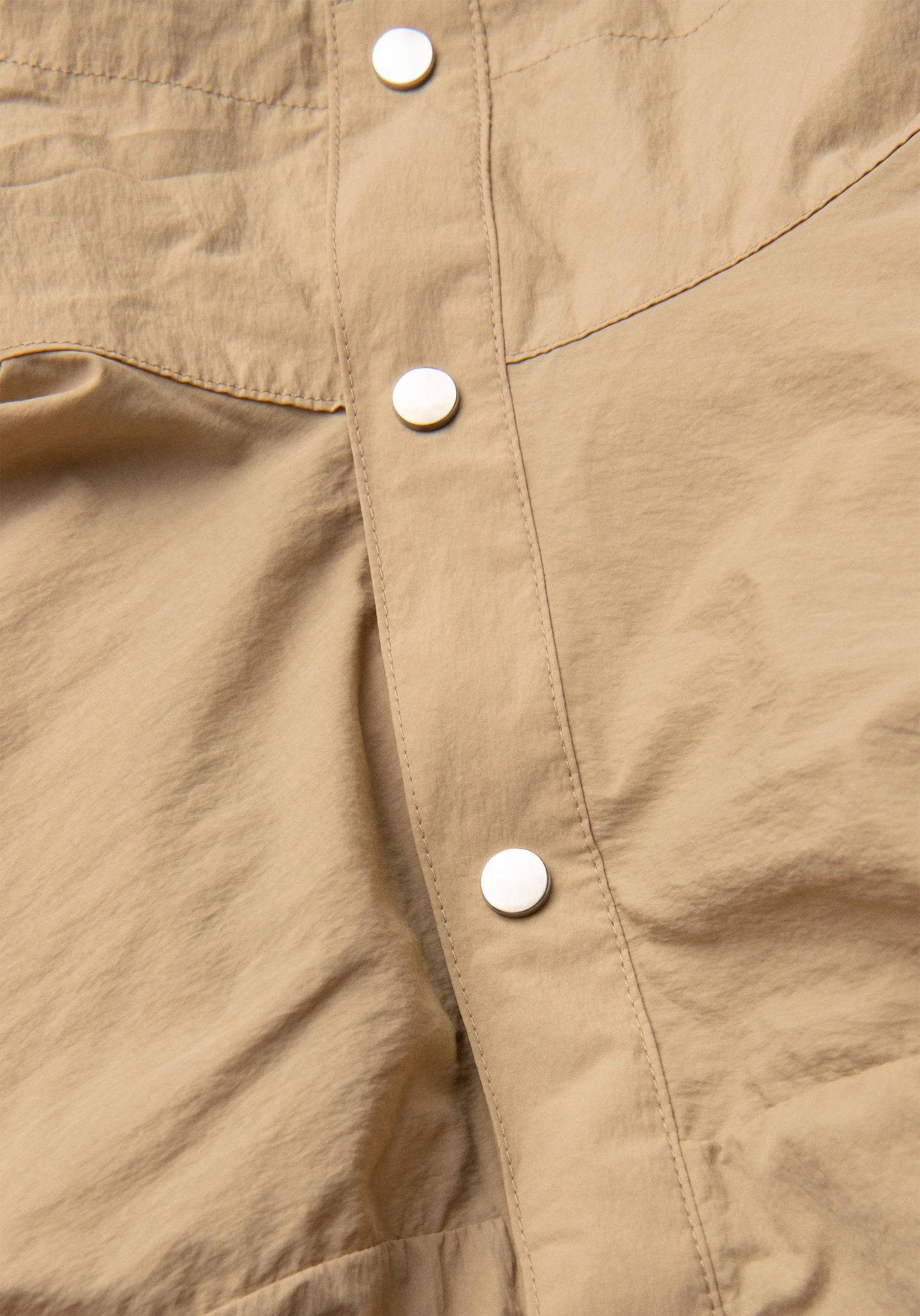 Active Short Sleeve Track Jacket - Dark Sand