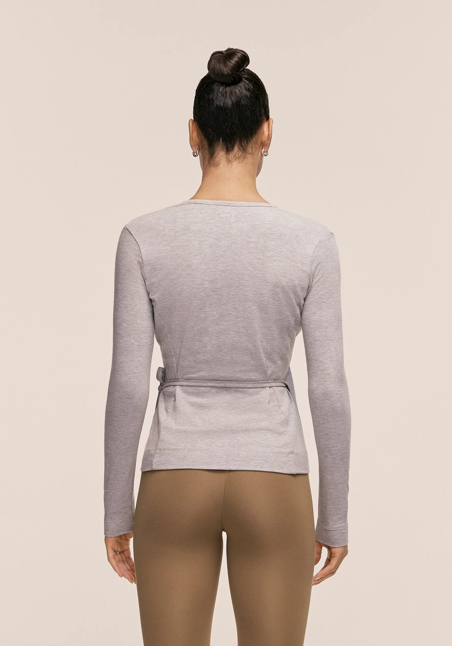 Sublime Studio Longsleeve Wrap - Grey Melange