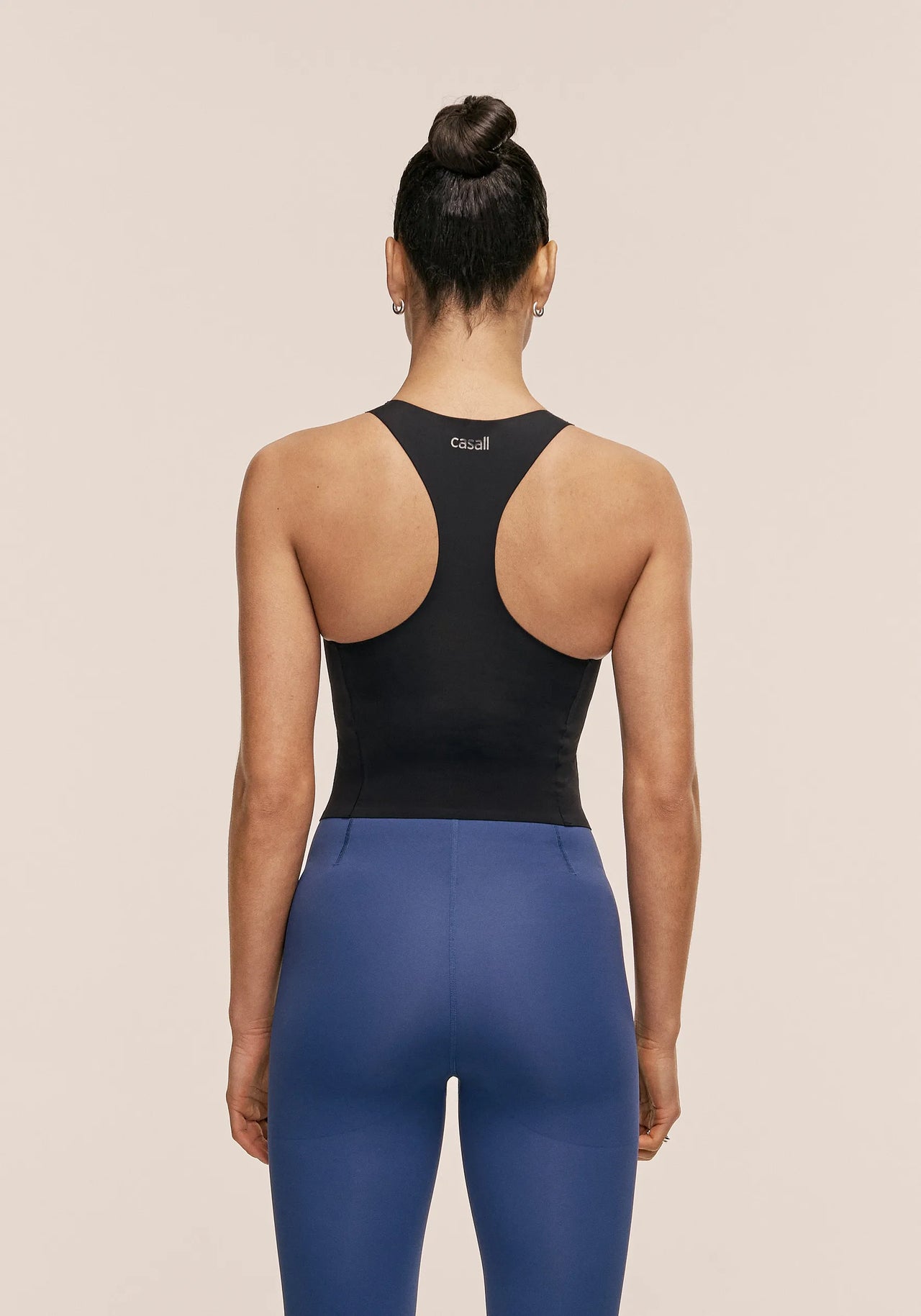 Silhouette Support Tank - Black