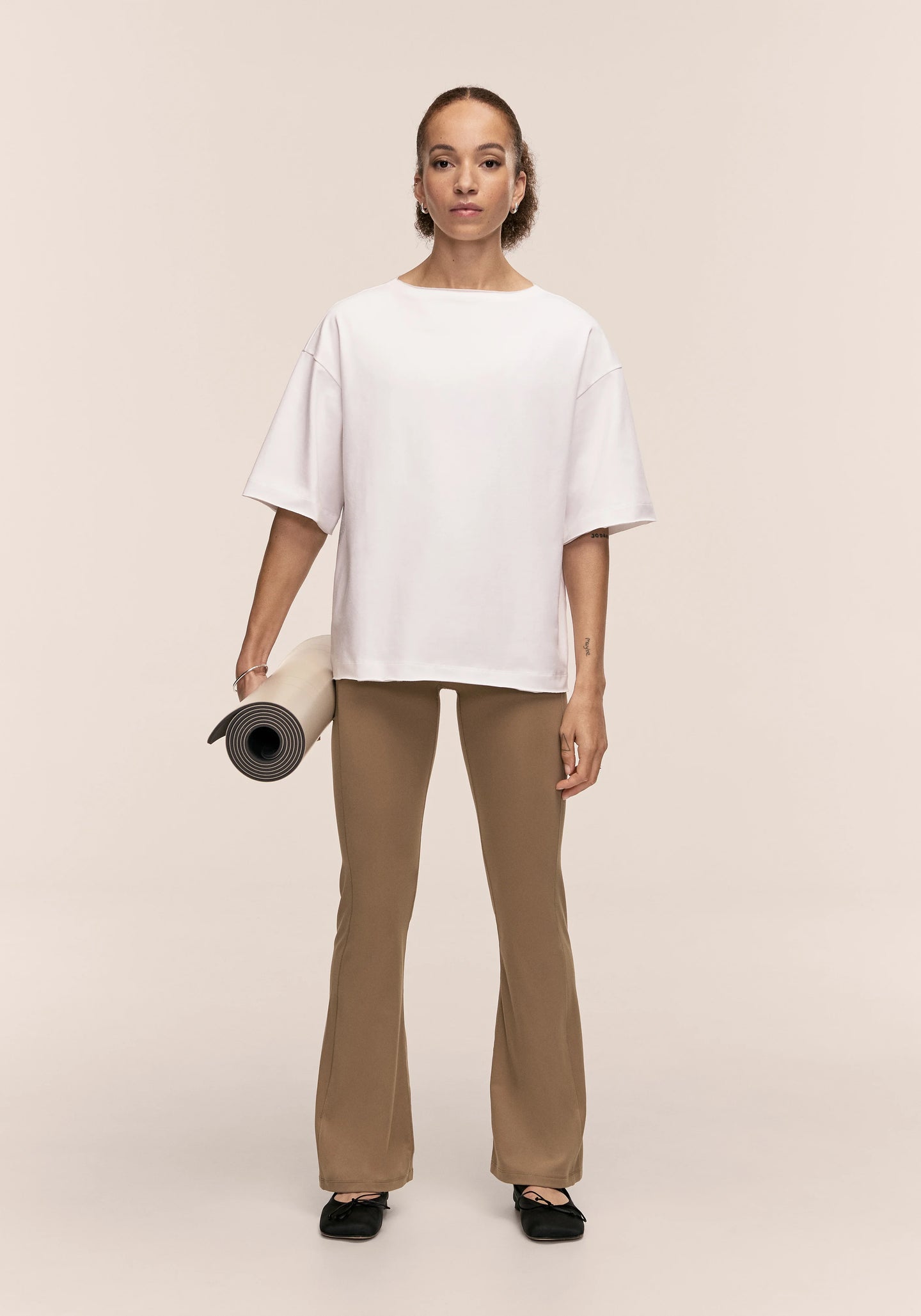 Heavy Cotton Relaxed Tee - White