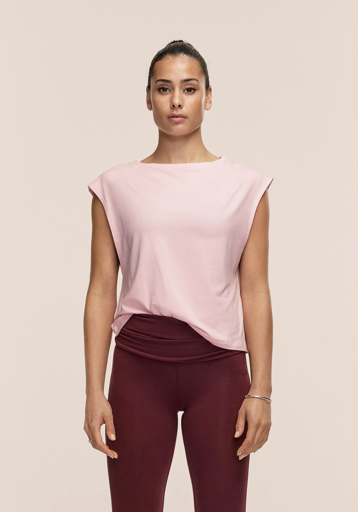 Delight Boatneck Loose Tank - Lush Pink