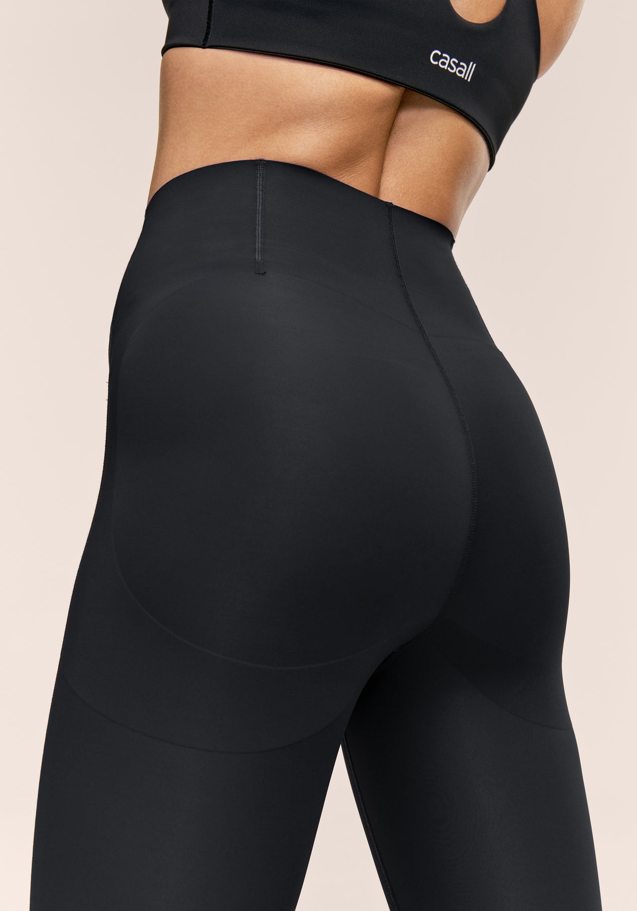 Silhouette High Waist Tights - Black