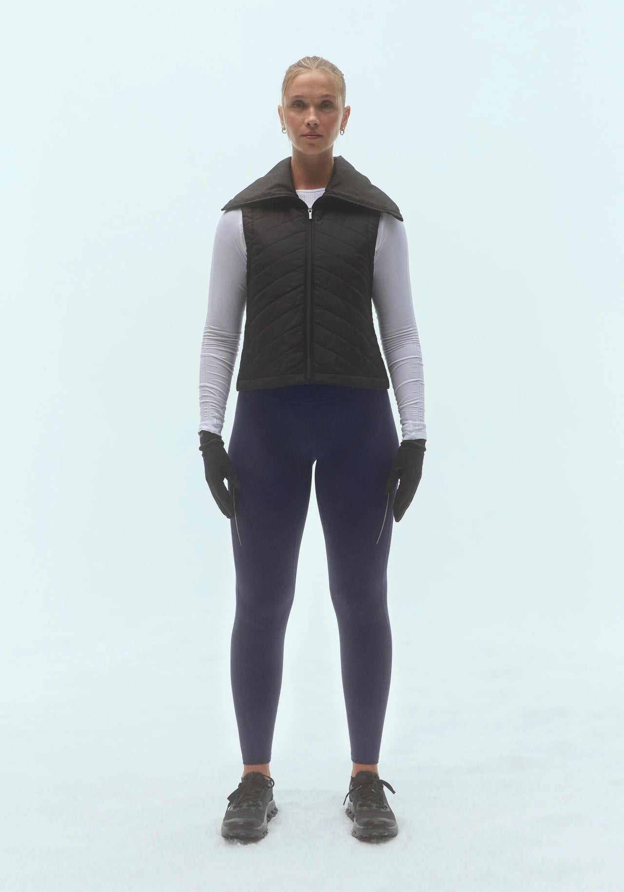 Performance Running Tights - Midnight Purple
