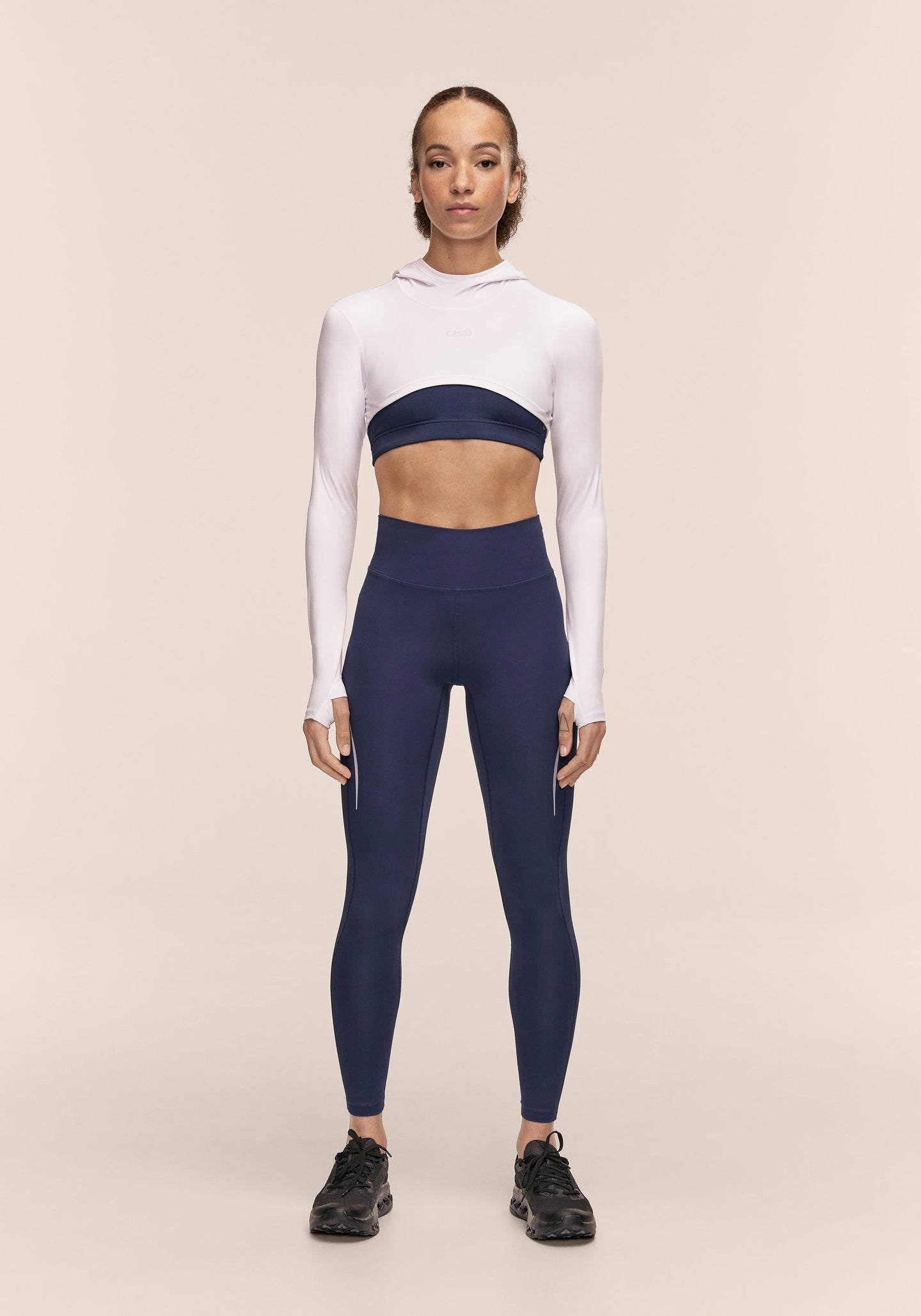 Performance Running Tights - Midnight Purple