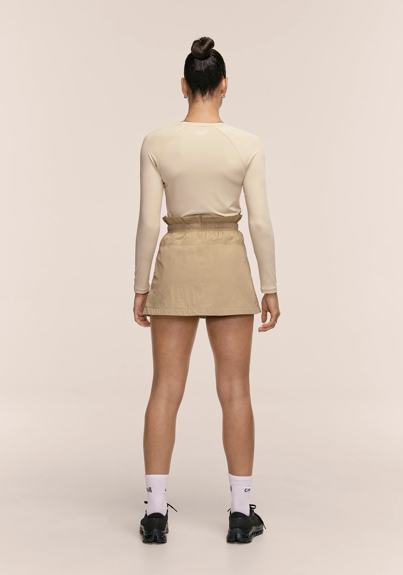 Sling Active Woven Skirt - Dark Sand