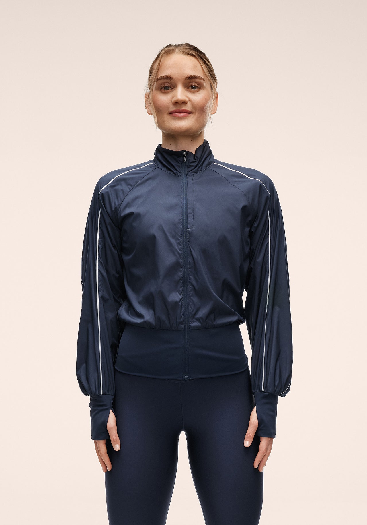 Statement Woven Training Jacket - Core Blue