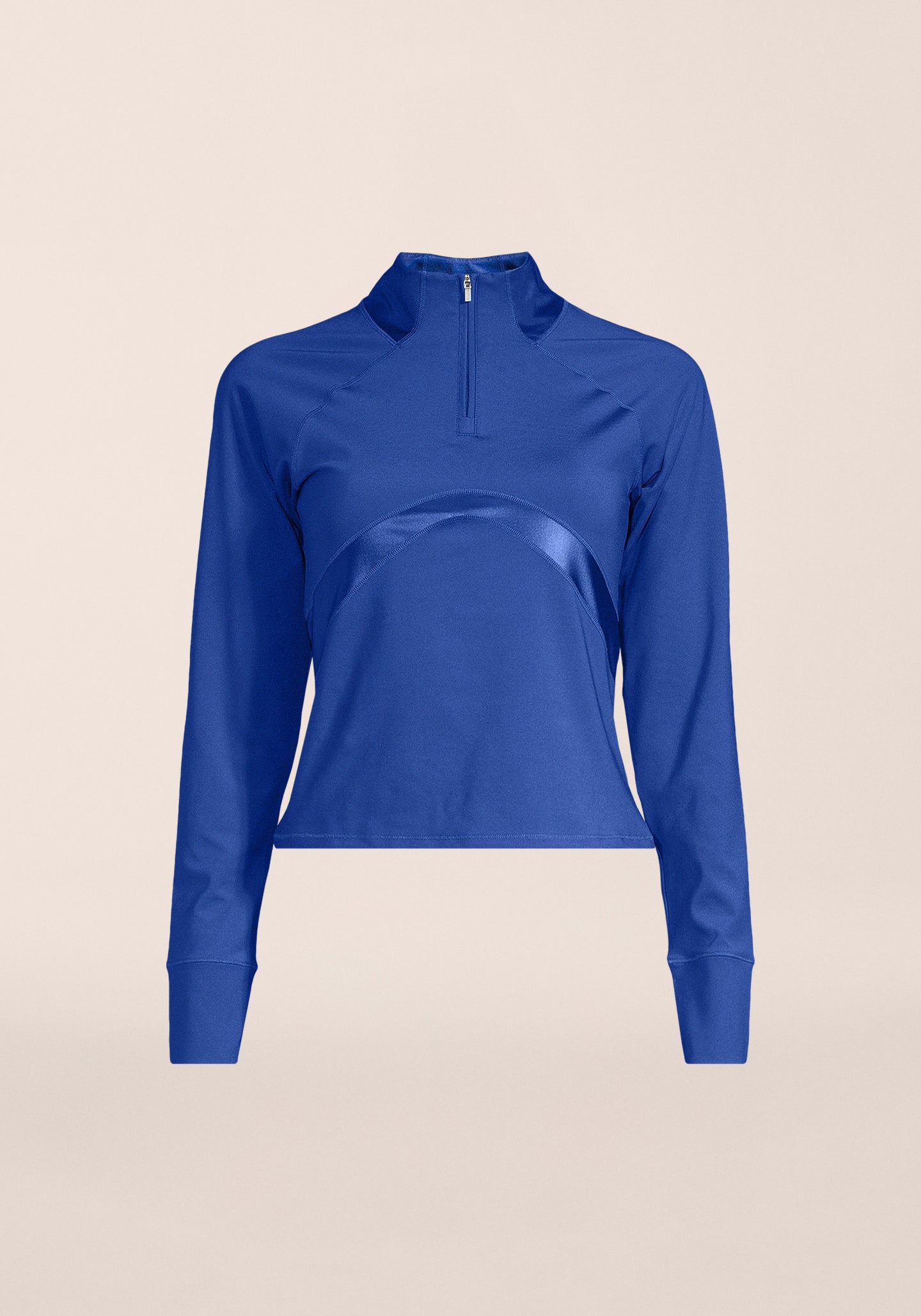 Shiny Matte Long Sleeve - Digital Blue
