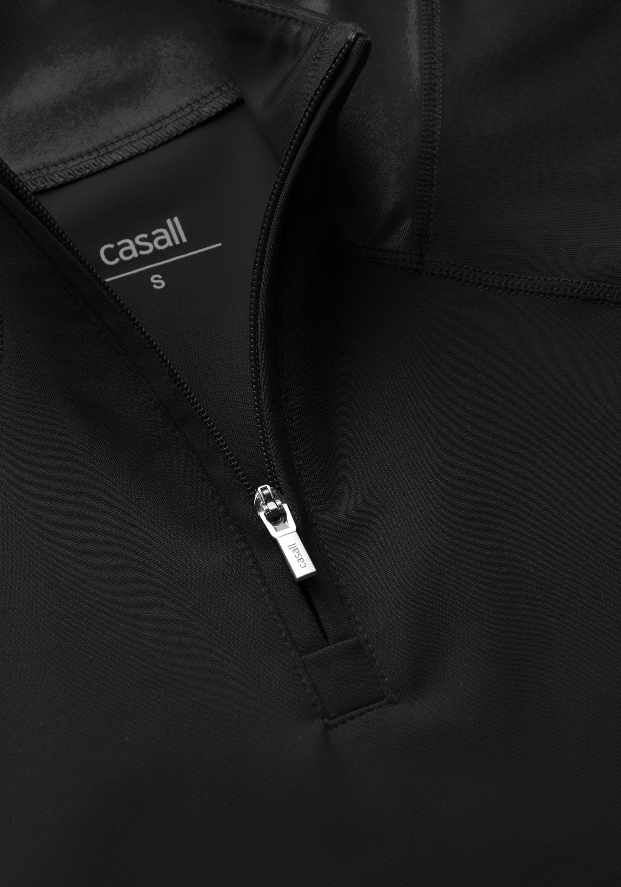Shiny Matte Long Sleeve - Black