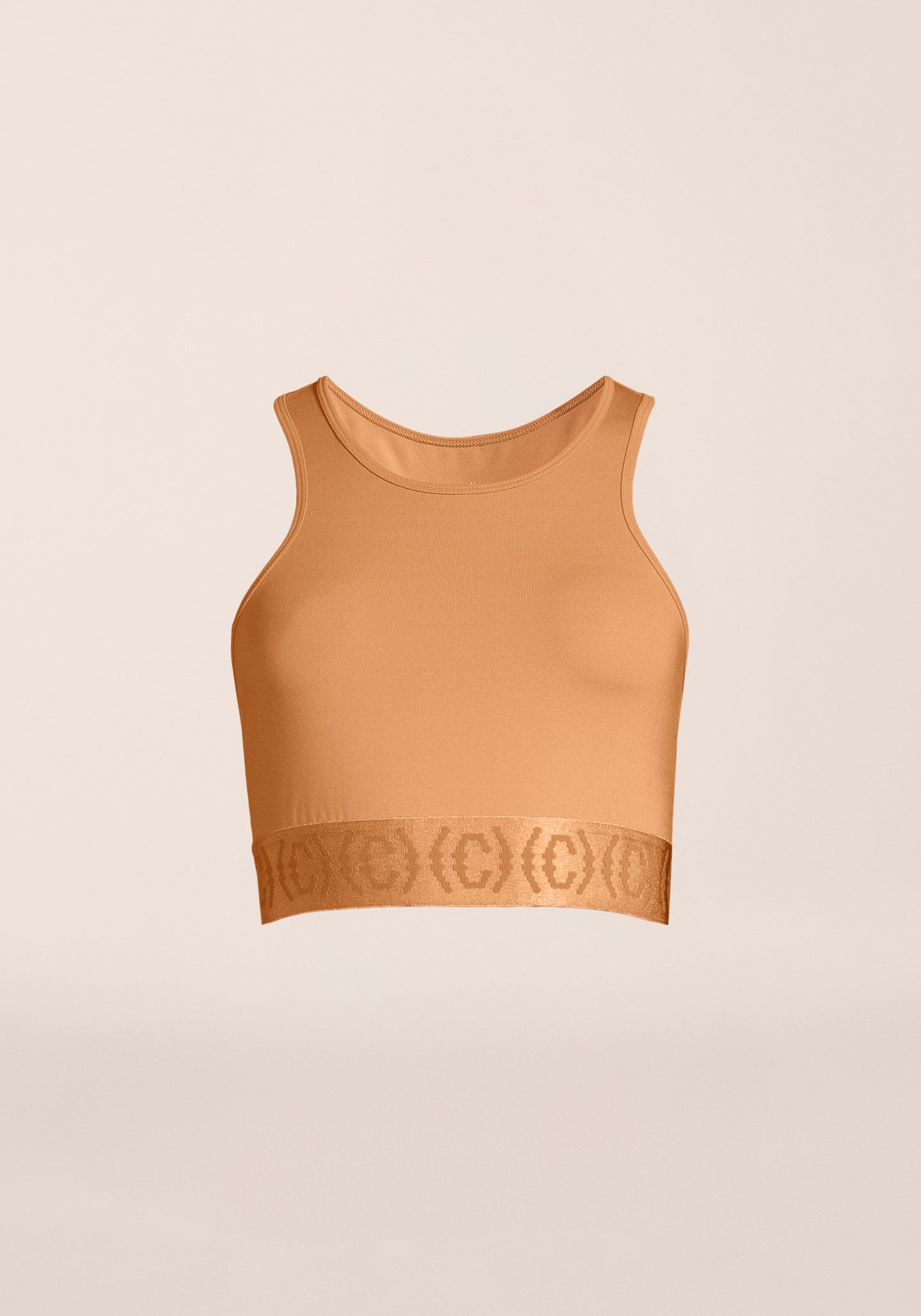 Logo Elastic Top - Golden Brown
