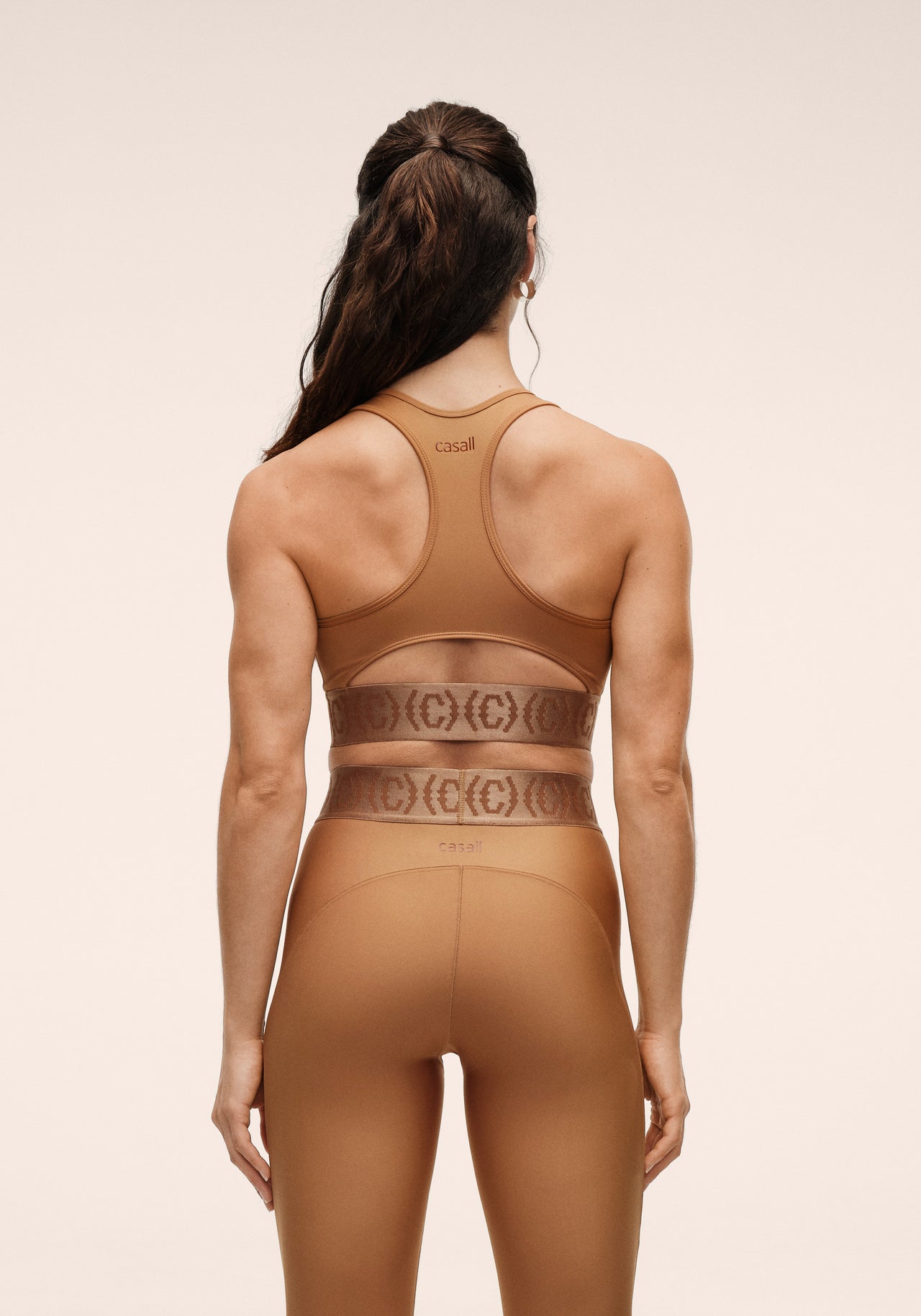 Logo Elastic Top - Golden Brown