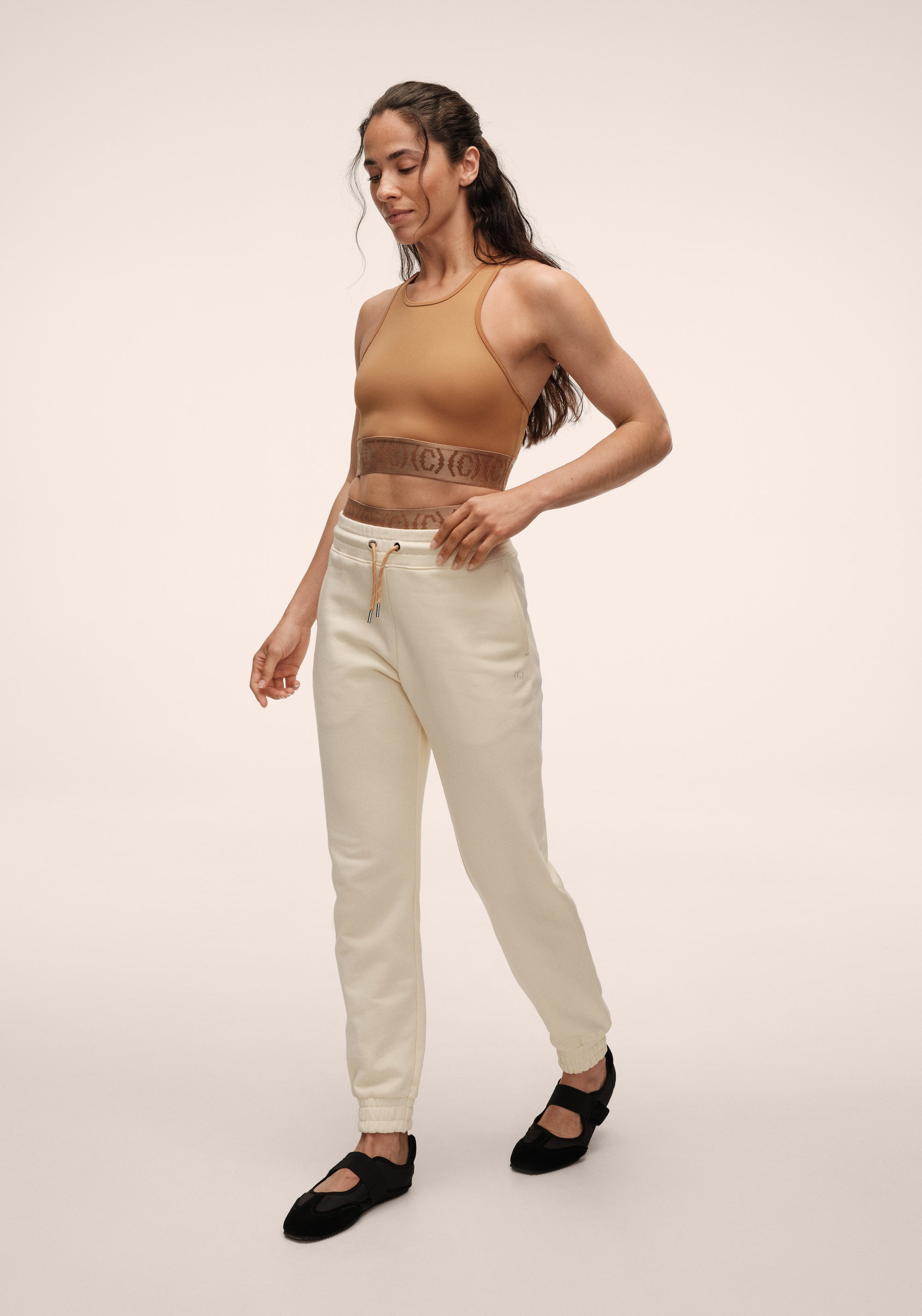 Logo Elastic Top - Golden Brown