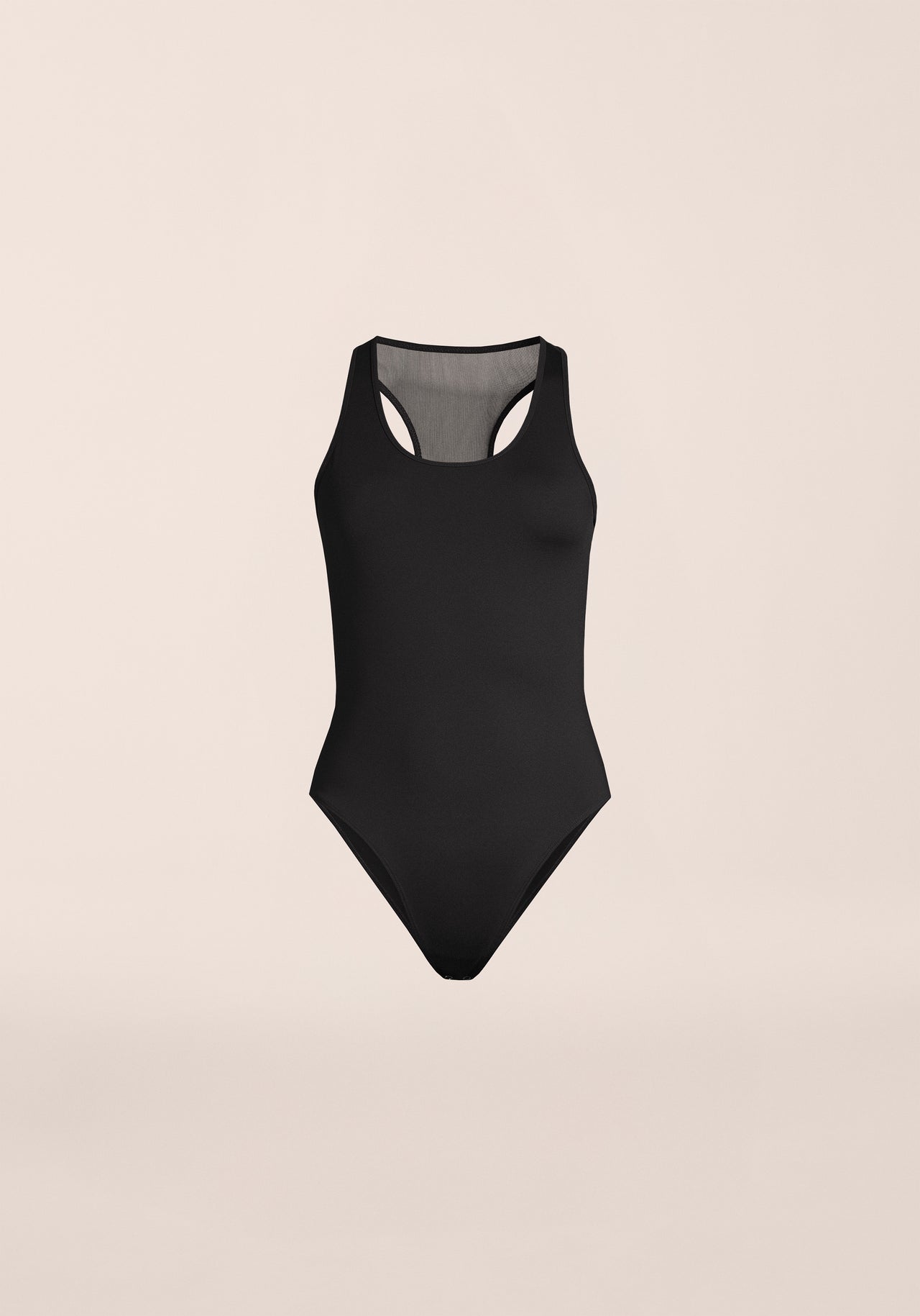 Racerback Mesh Back Body - Black