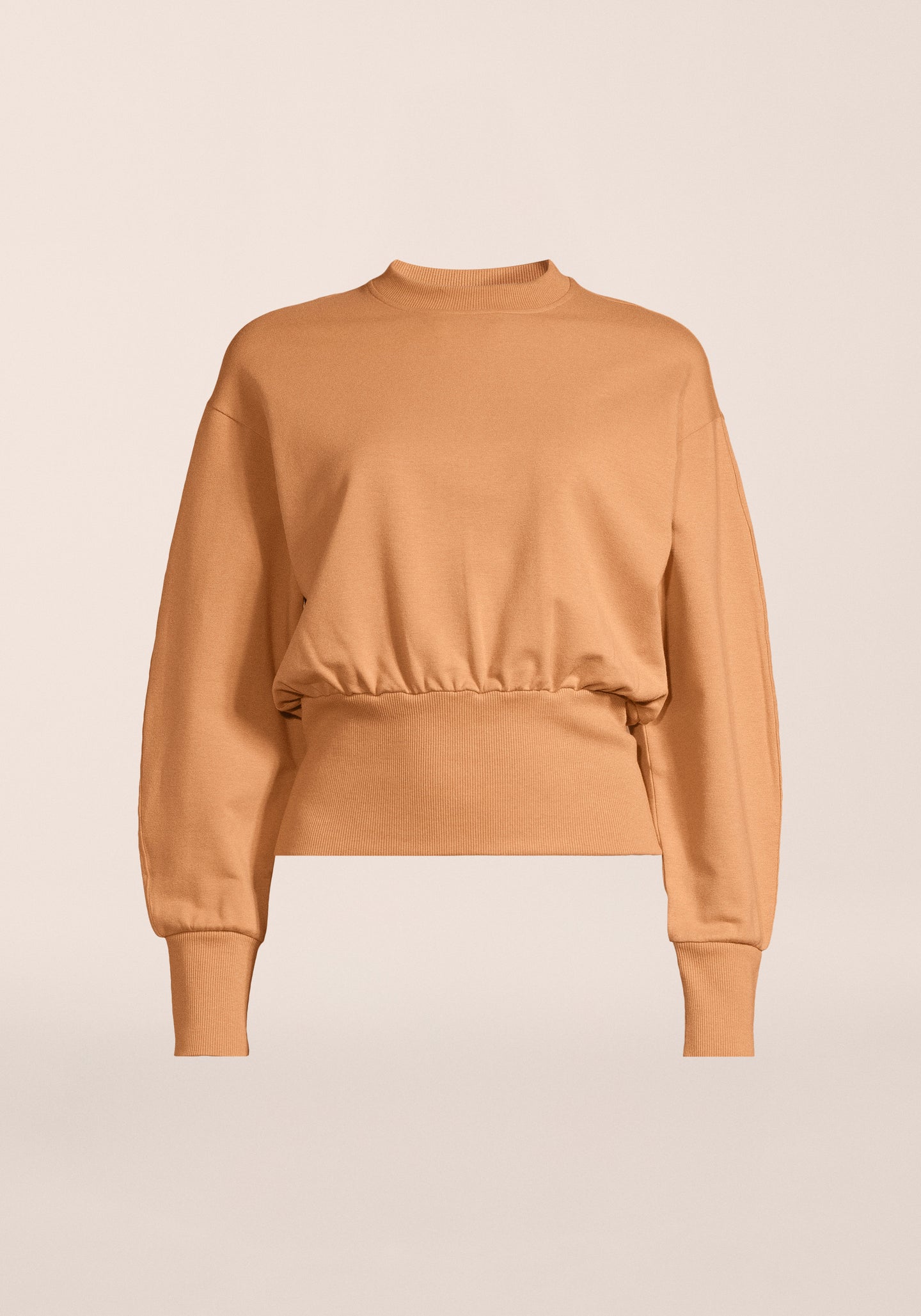 Terry Silhouette Crew - Golden Brown