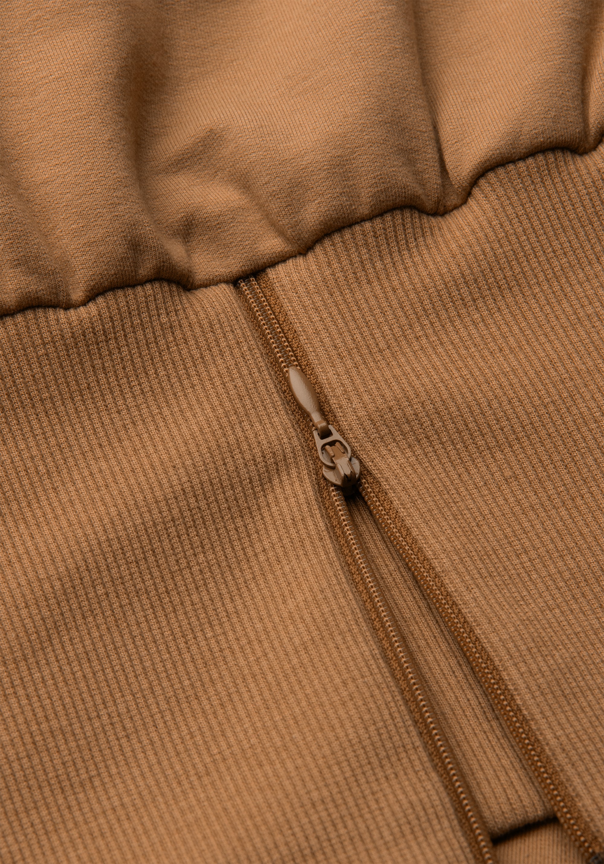 Terry Silhouette Crew - Golden Brown