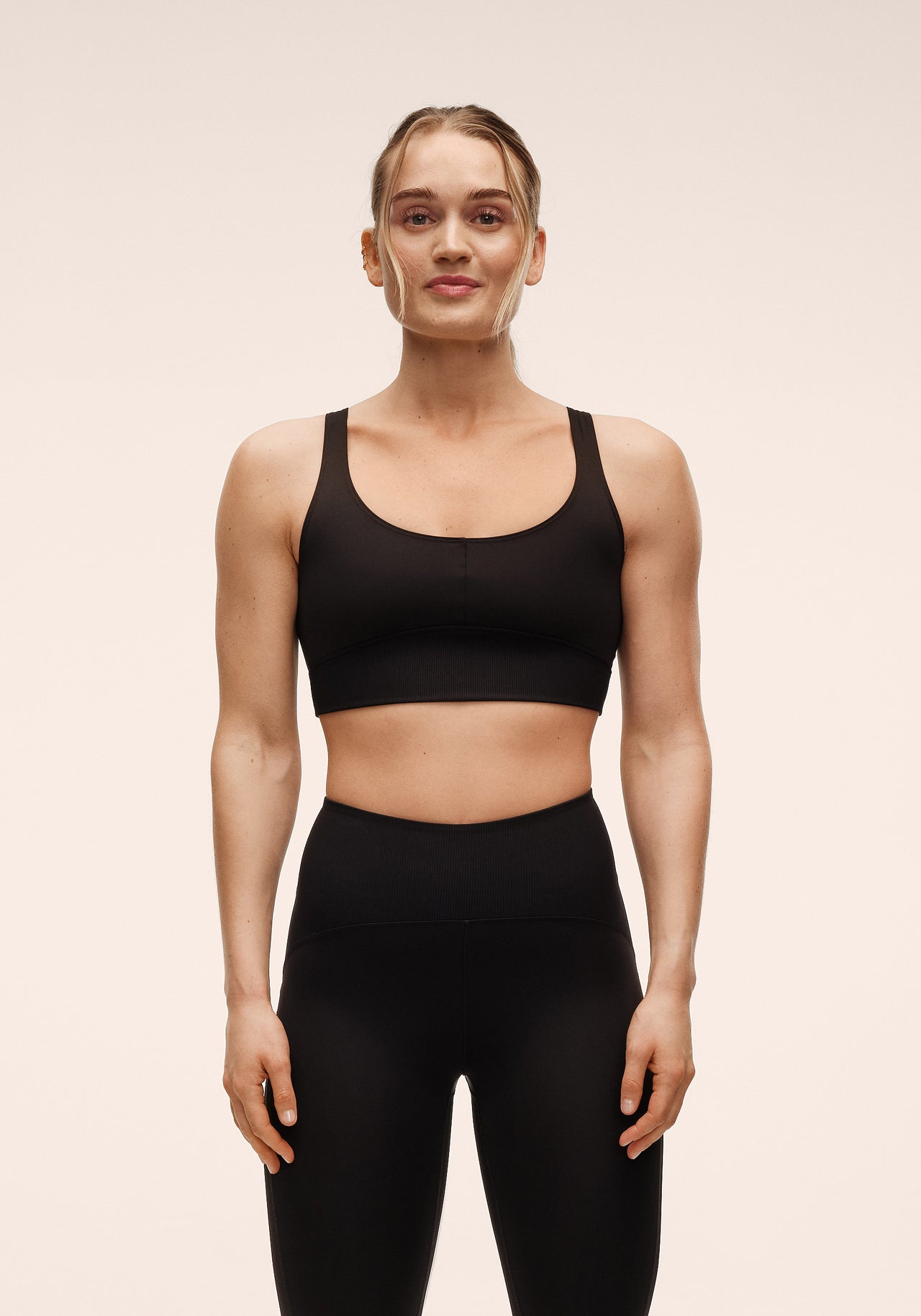 Brace Rib Top - Black