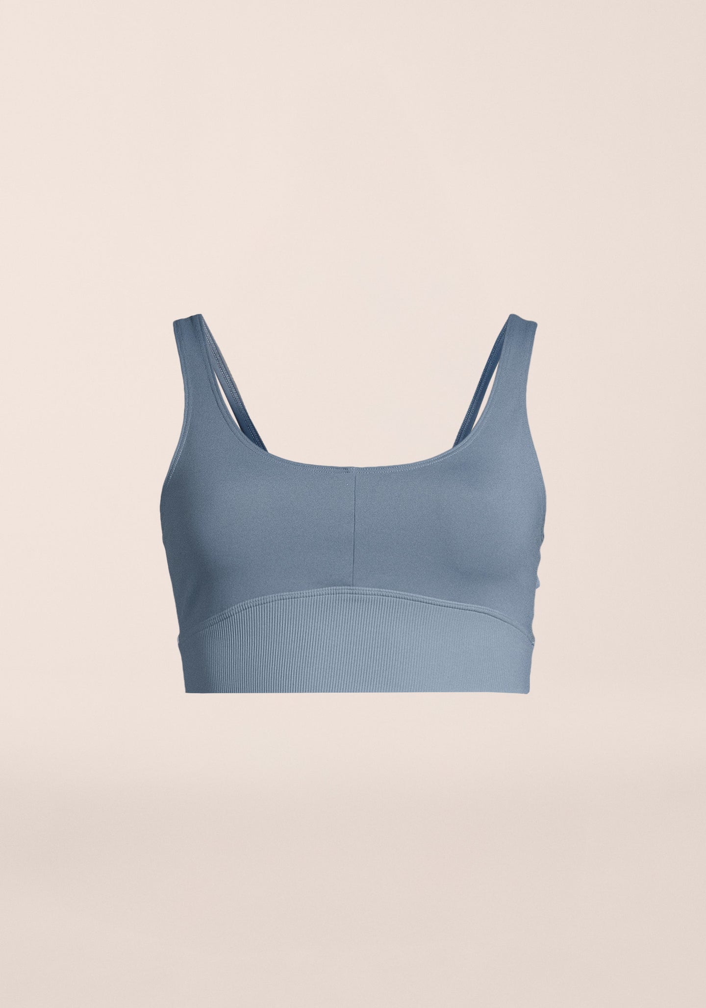 Brace Rib Top - Mirage Blue