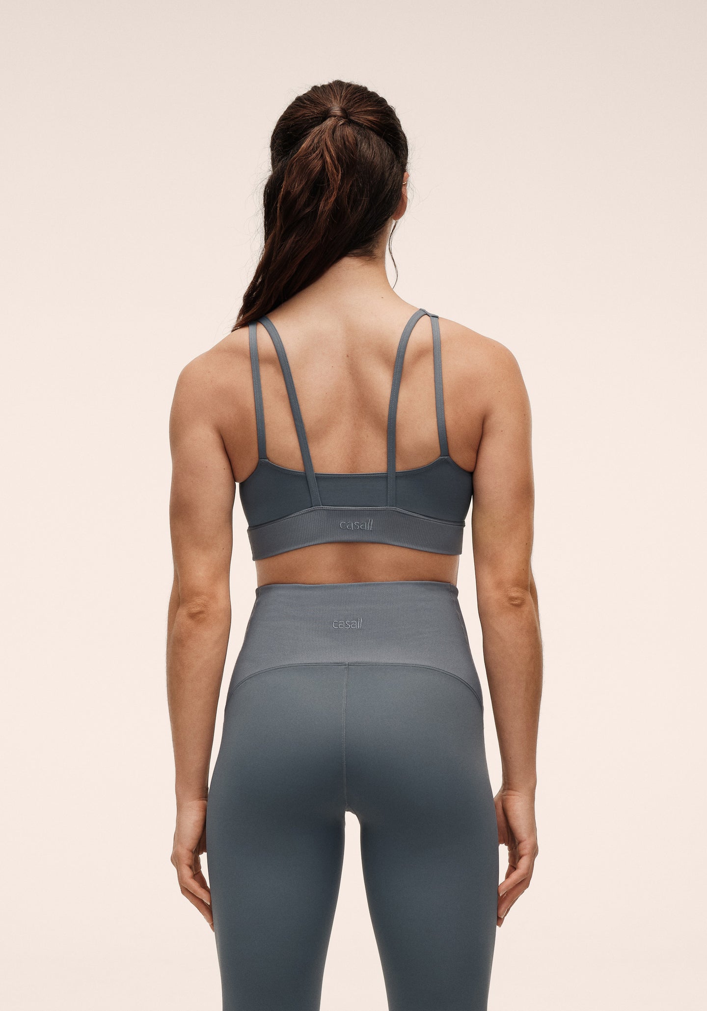 Brace Rib Top - Mirage Blue