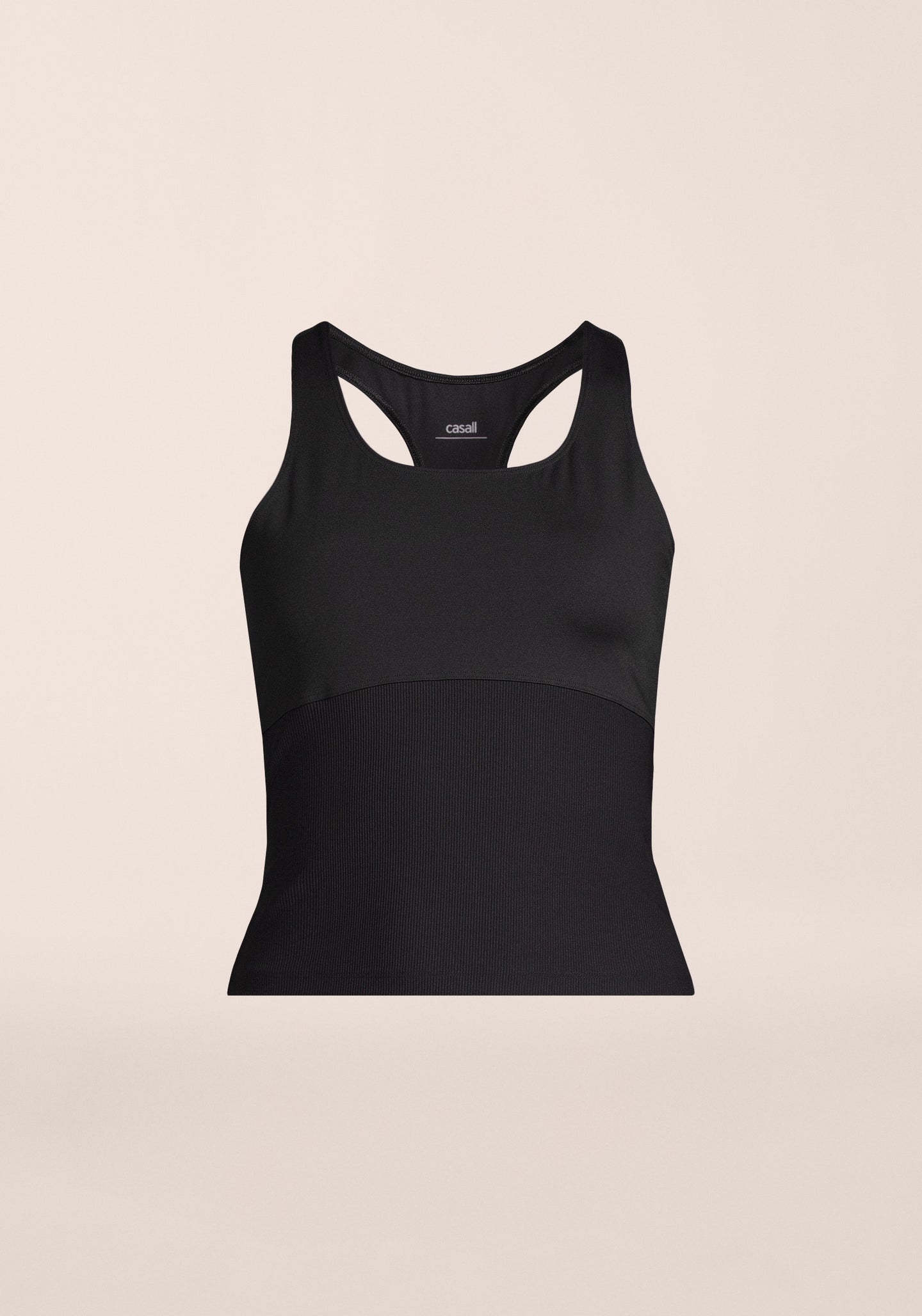 Brace Rib Tank - Black
