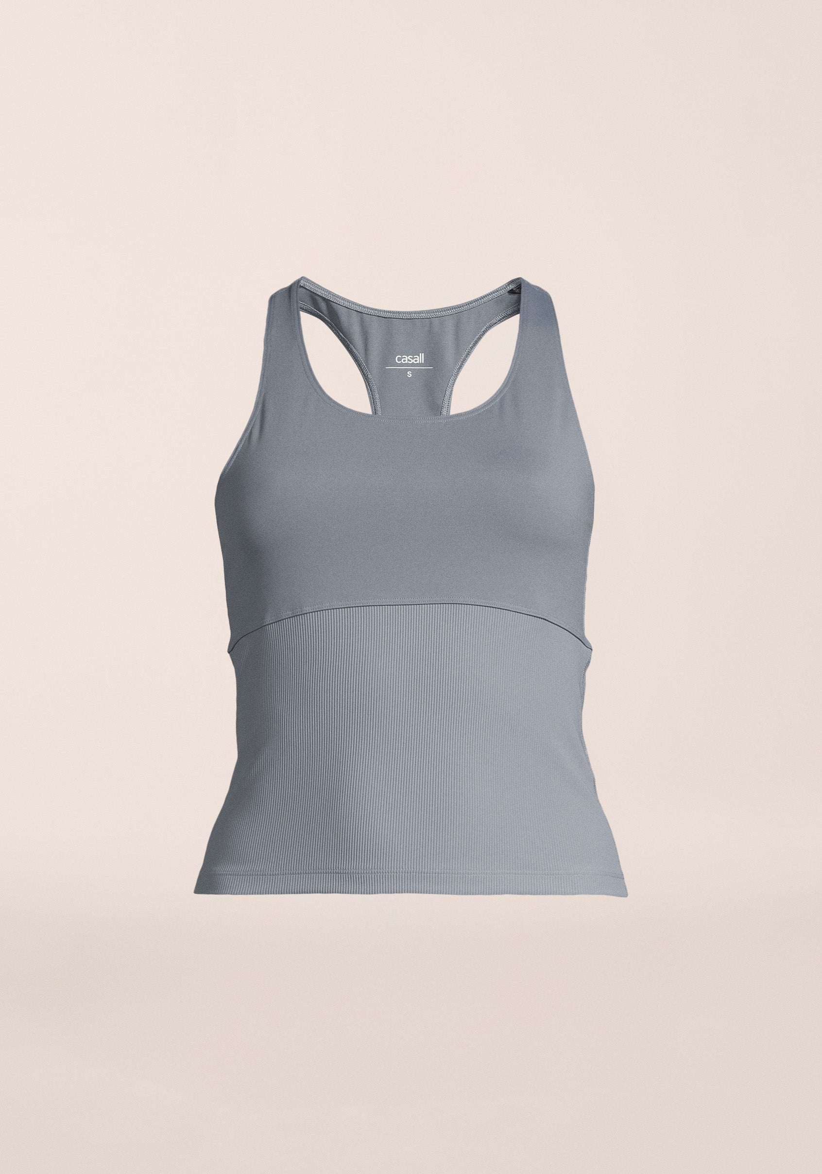 Brace Rib Tank - Mirage Blue