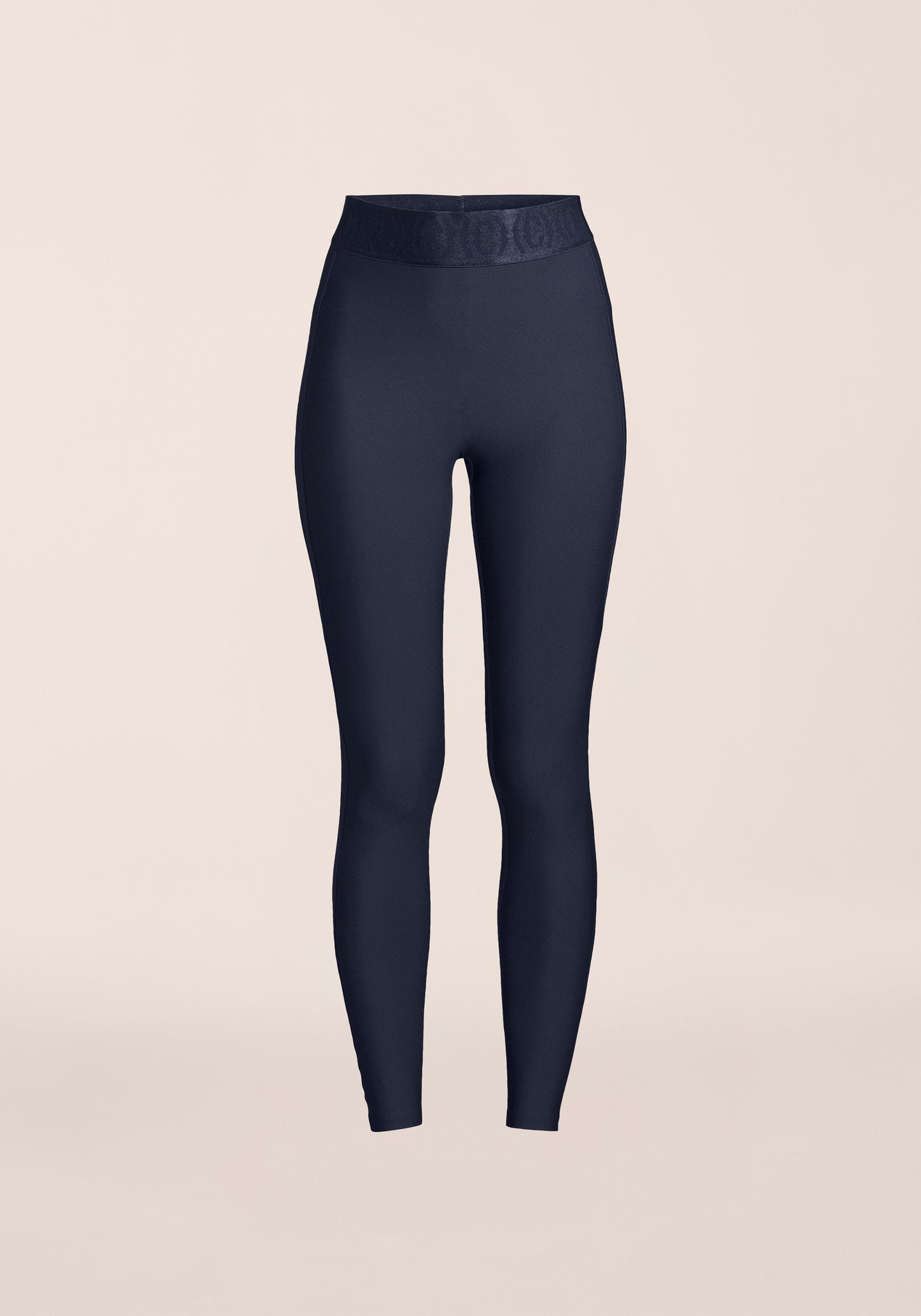 Logo Elastic High Waist Tights - Core Blue