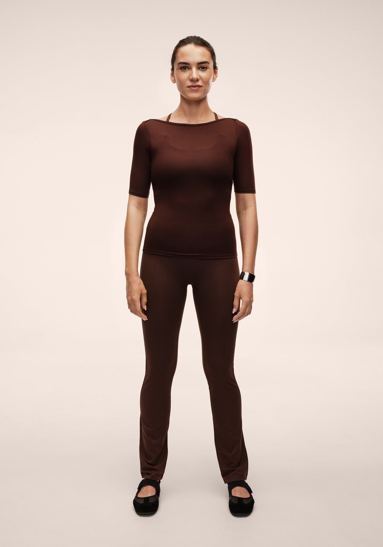 Sublime Straight Pant - Dark Brown